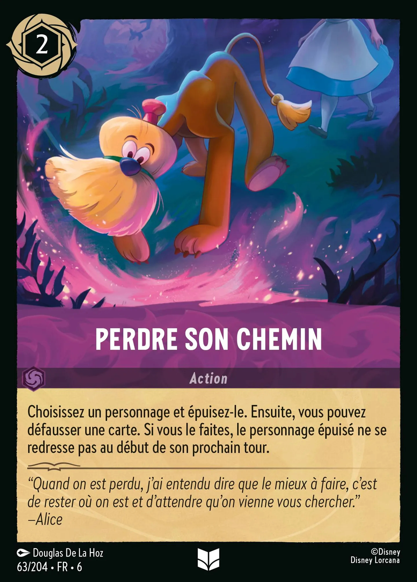 Perdre son chemin — Azurite Sea — Lorcana