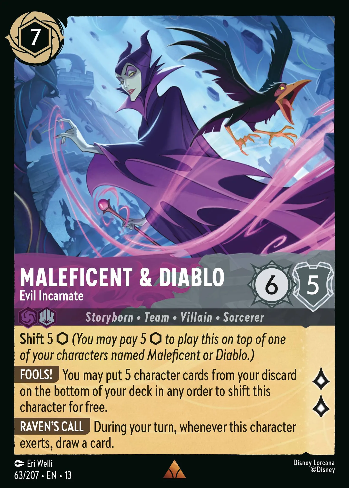 Maléfique & Diablo - Le mal incarné — Attack of the Vine! — Lorcana