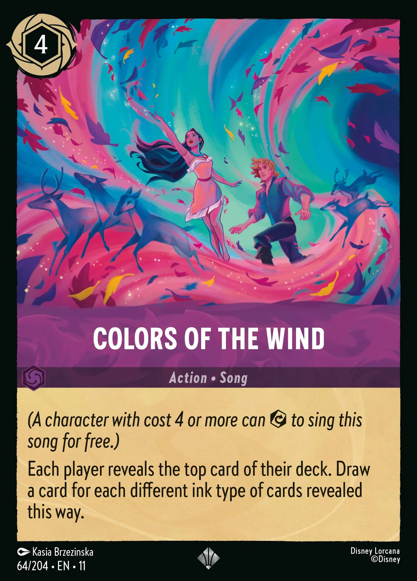 L'air du vent — Winterspell — Lorcana