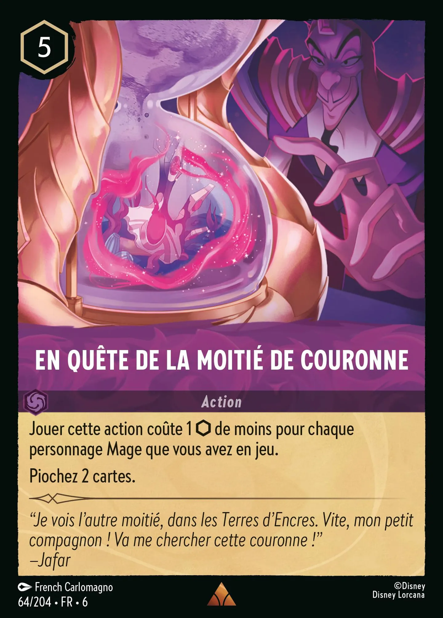 En quête de la moitié de Couronne — Azurite Sea — Lorcana