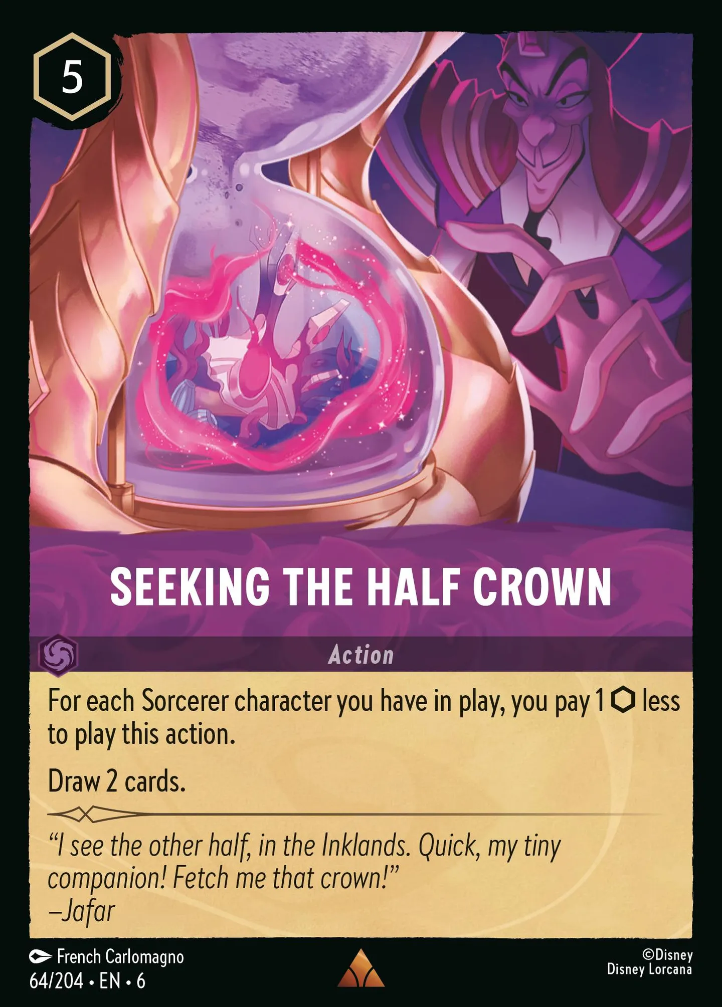 Seeking the Half Crown — Azurite Sea — Lorcana