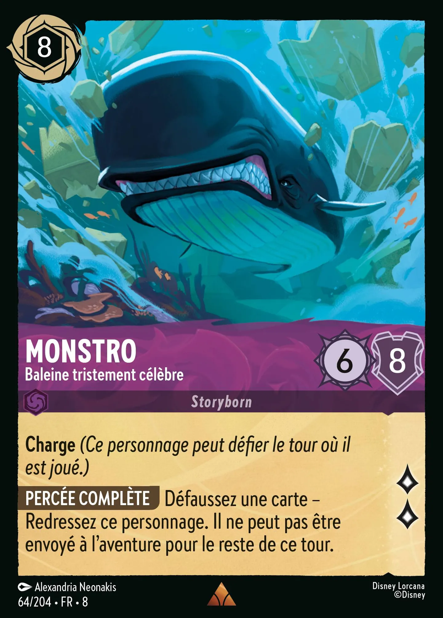 Monstro - Baleine tristement célèbre — The Reign of Jafar — Lorcana
