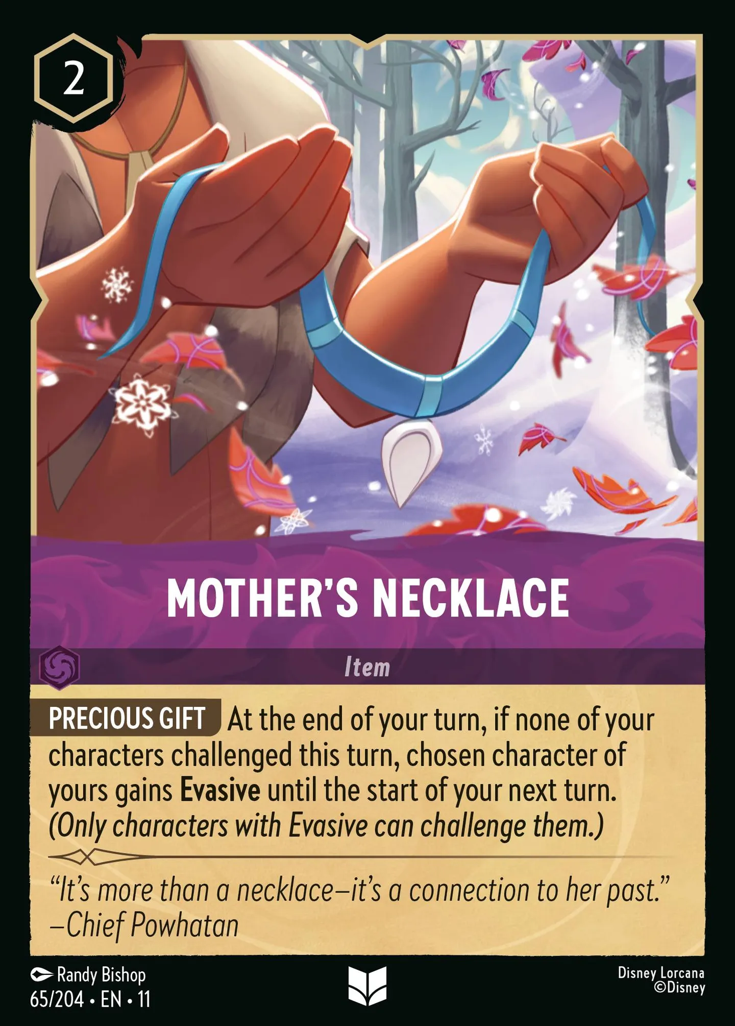 Mother's Necklace — Winterspell — Lorcana