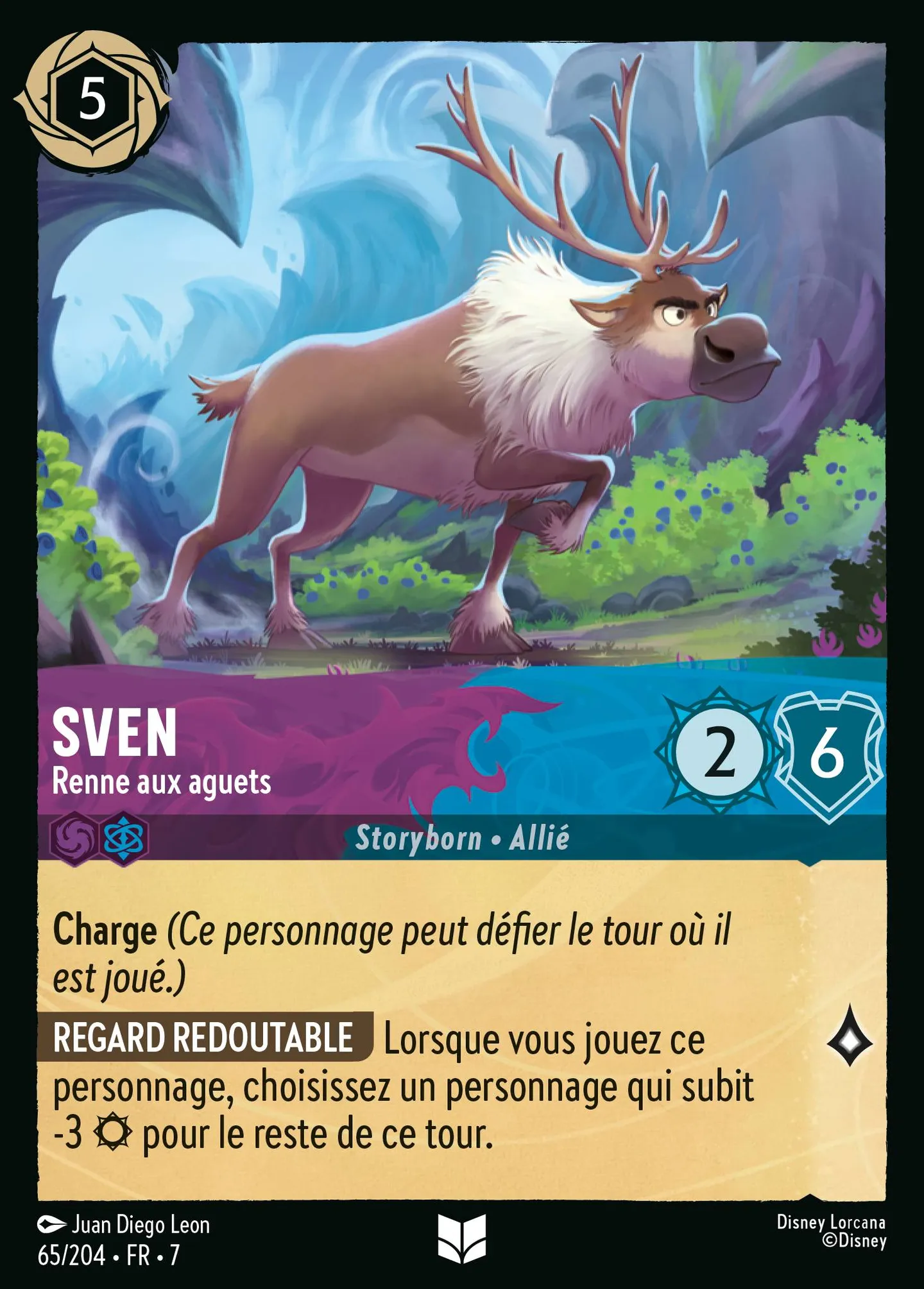 Sven - Renne aux aguets — Archazia's Island — Lorcana