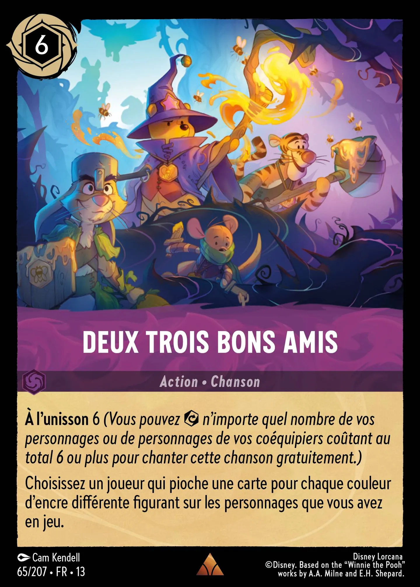 Deux trois bons amis — Attack of the Vine! — Lorcana