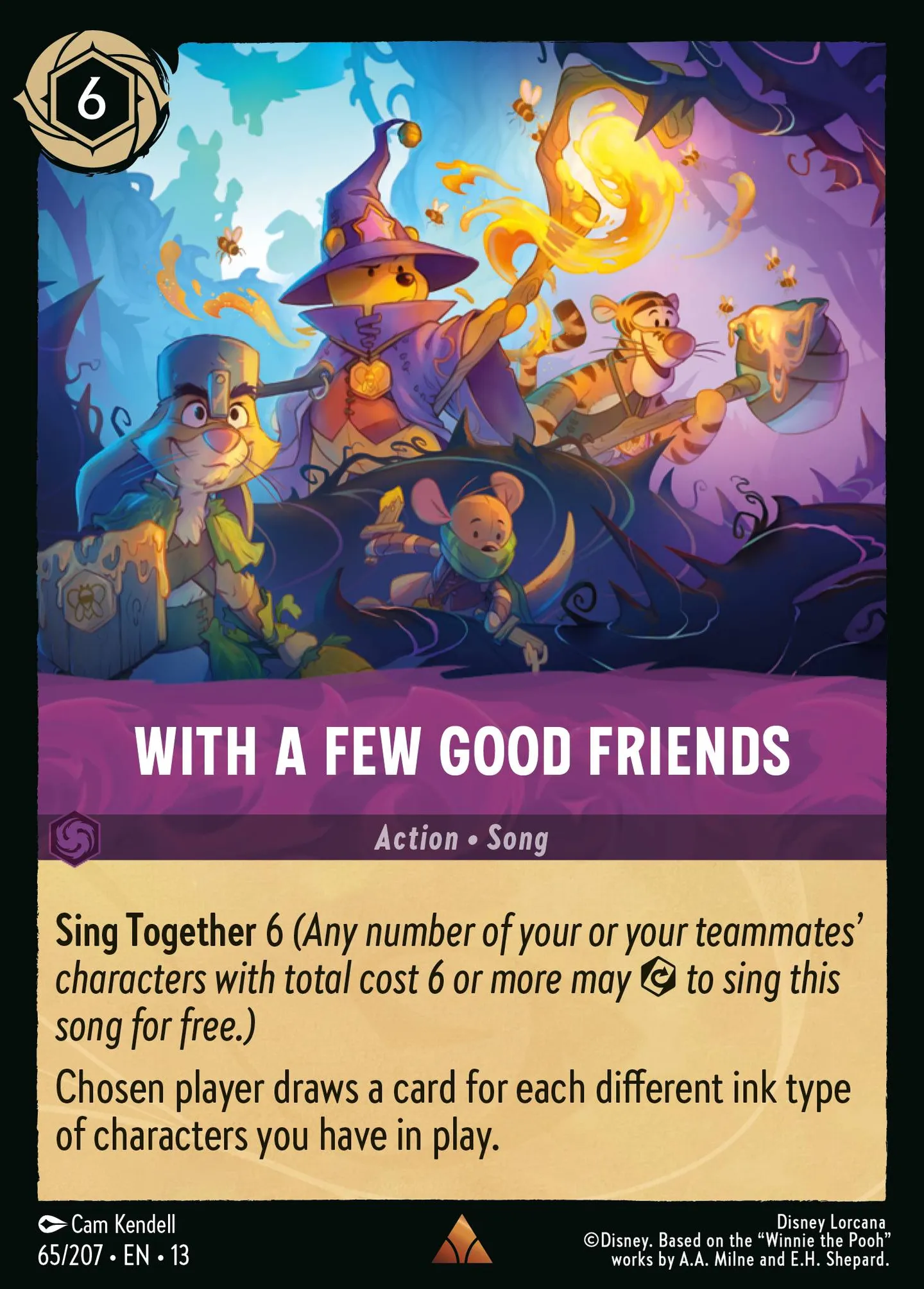 With a Few Good Friends — Attack of the Vine! — Lorcana