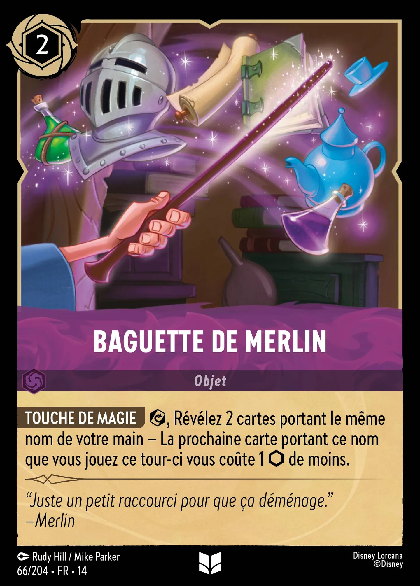 Baguette de Merlin — Hyperia City — Lorcana