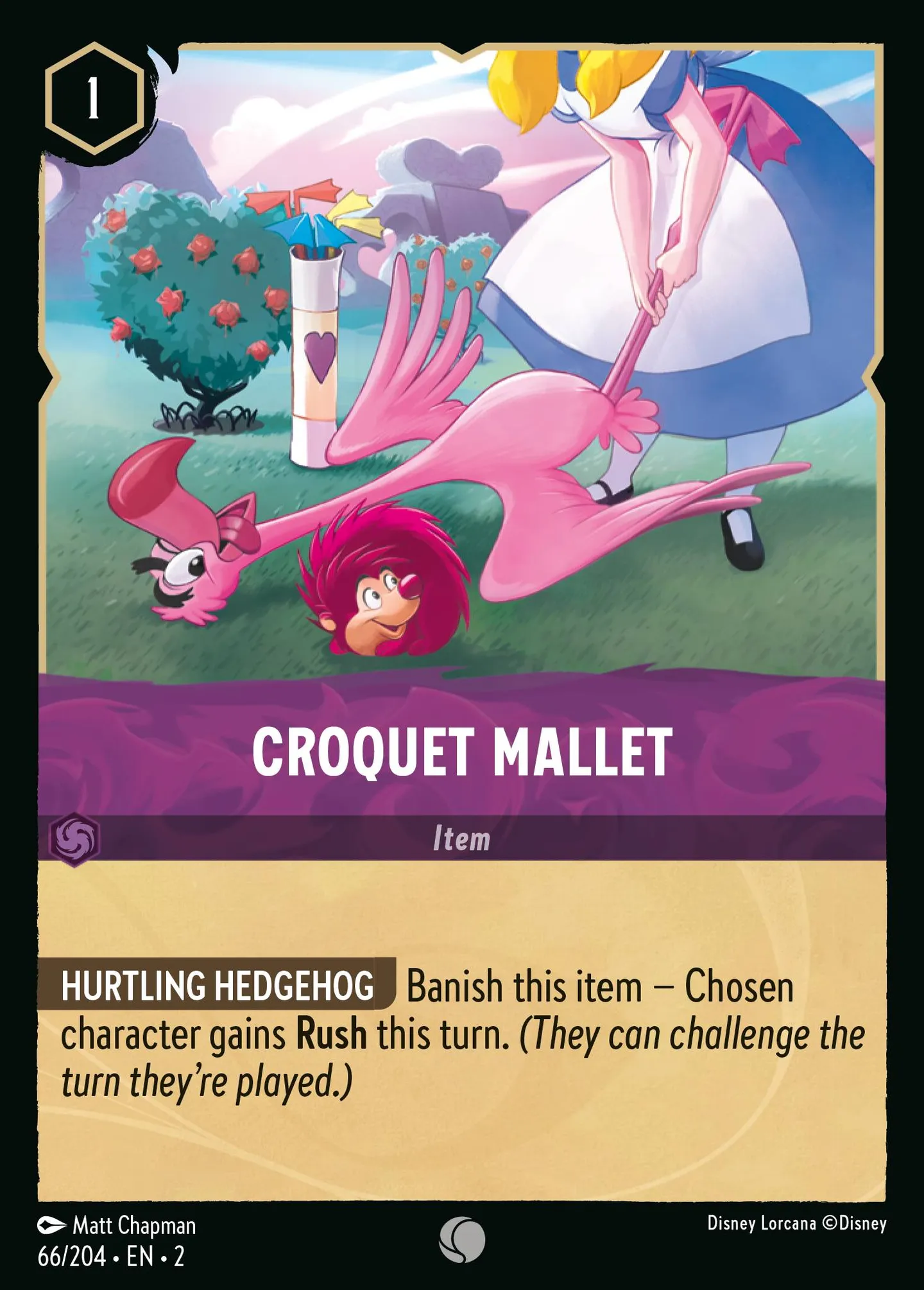 Croquet Mallet — Rise of the Floodborn — Lorcana