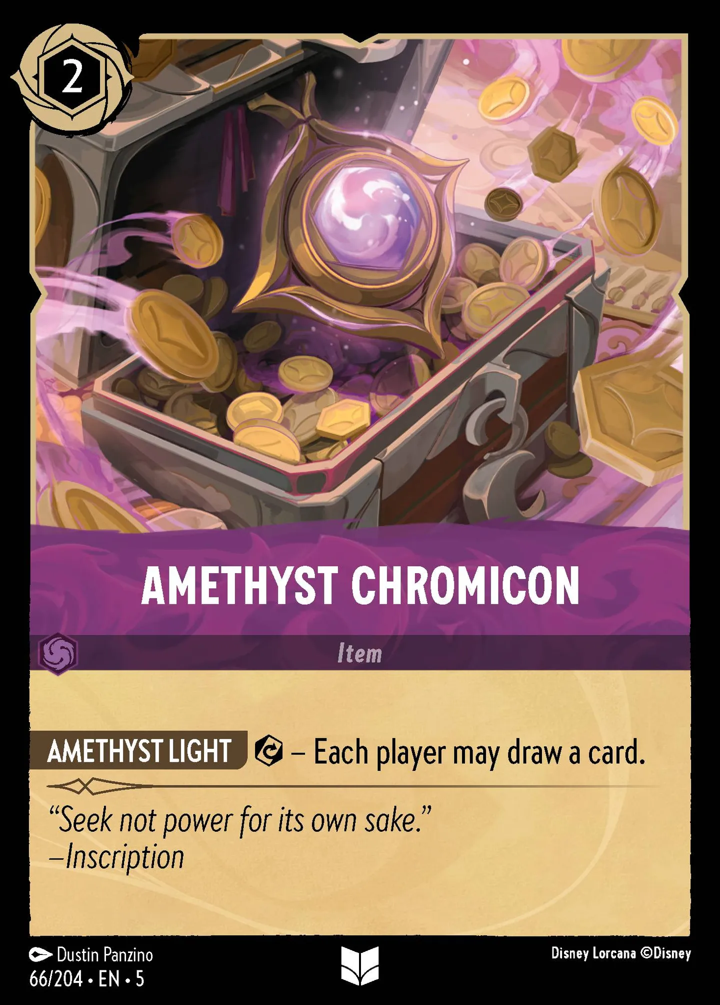 Amethyst Chromicon — Shimmering Skies — Lorcana