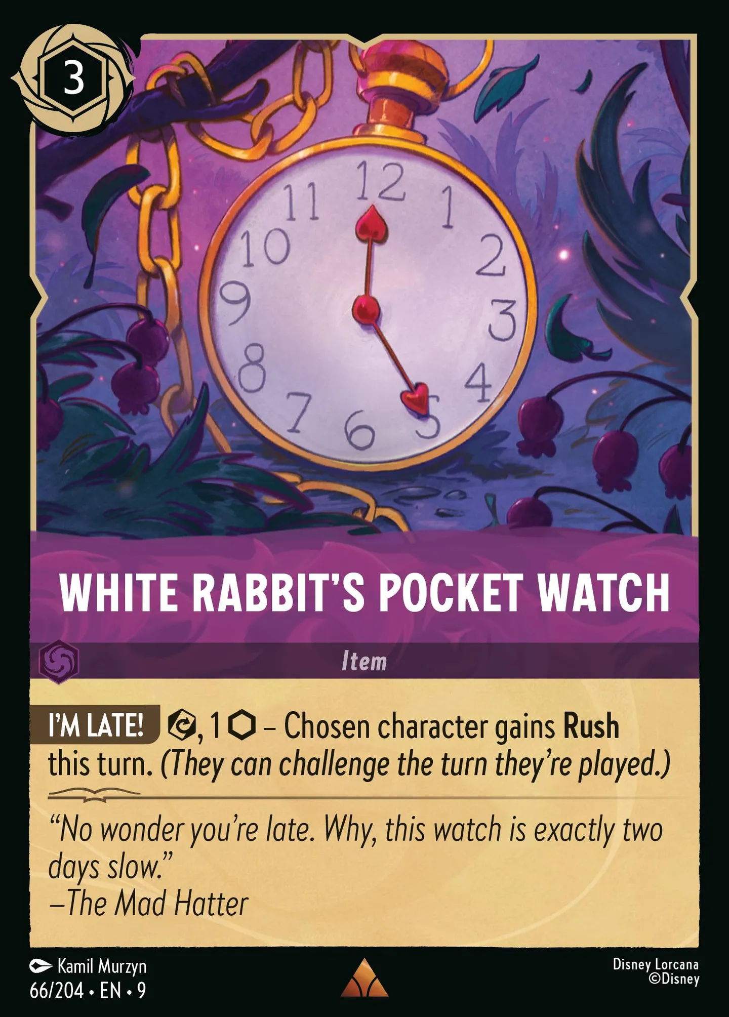 Montre à Gousset — Fabled — Lorcana