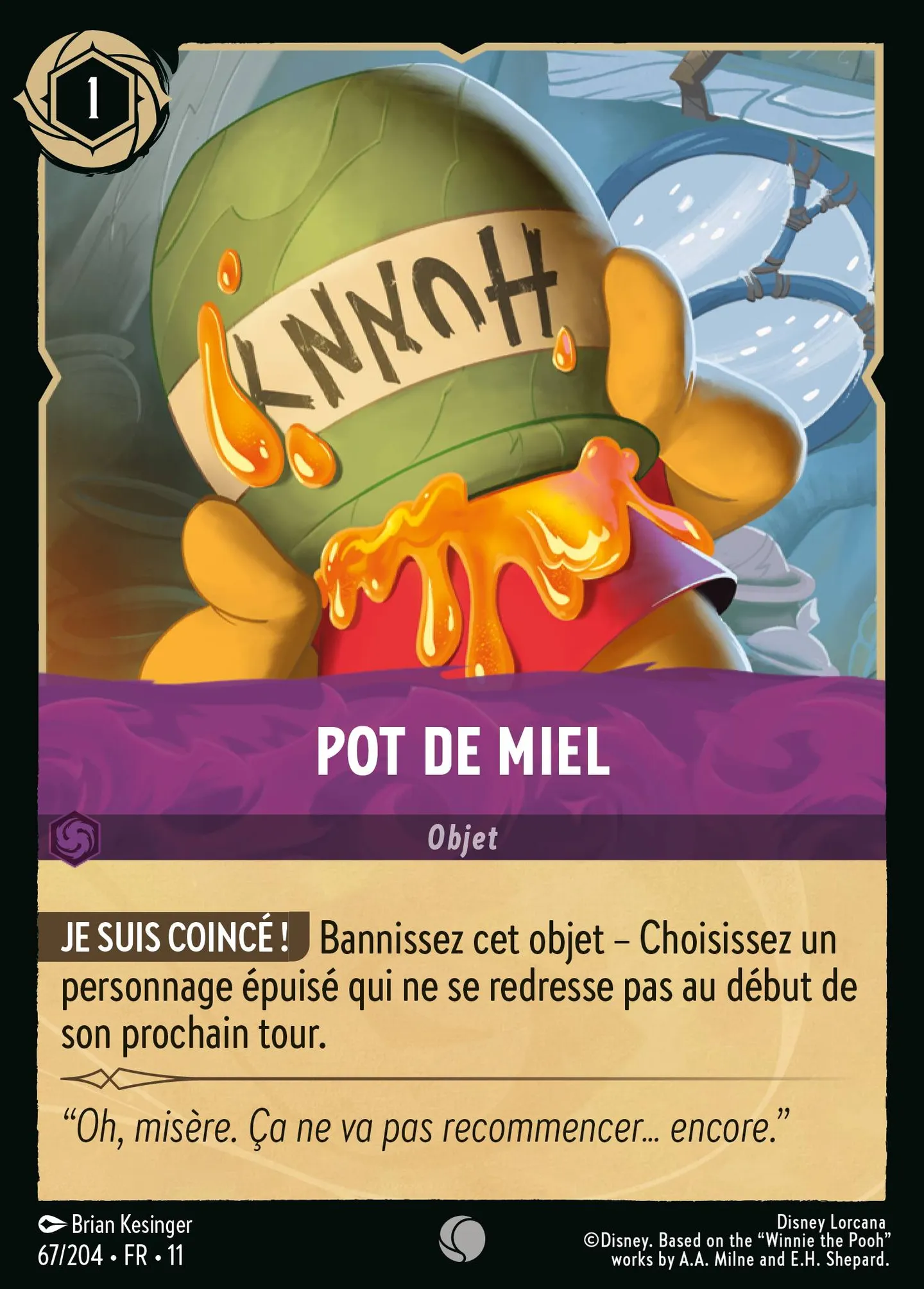 Pot de miel — Winterspell — Lorcana