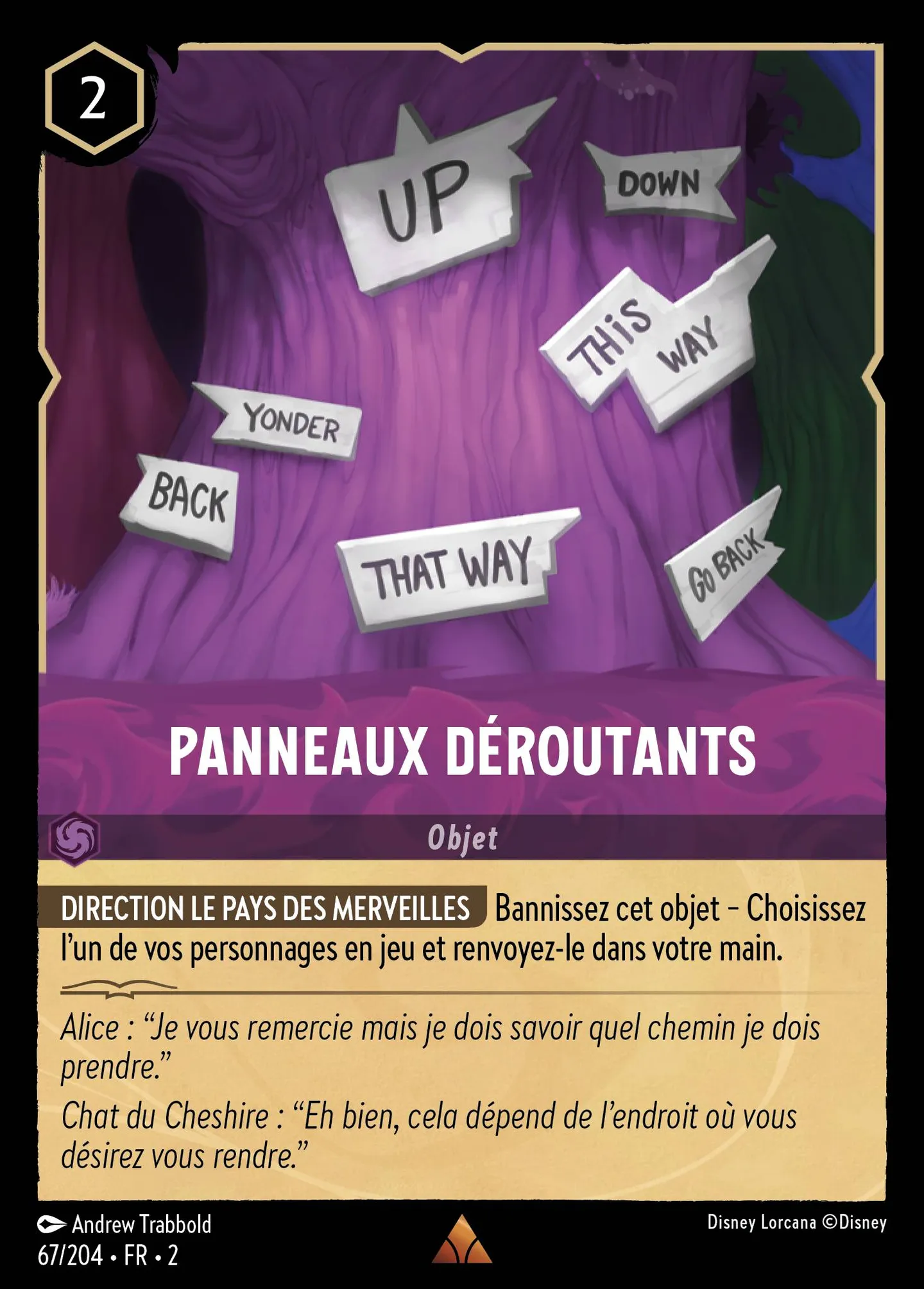 Panneaux déroutants — Rise of the Floodborn — Lorcana