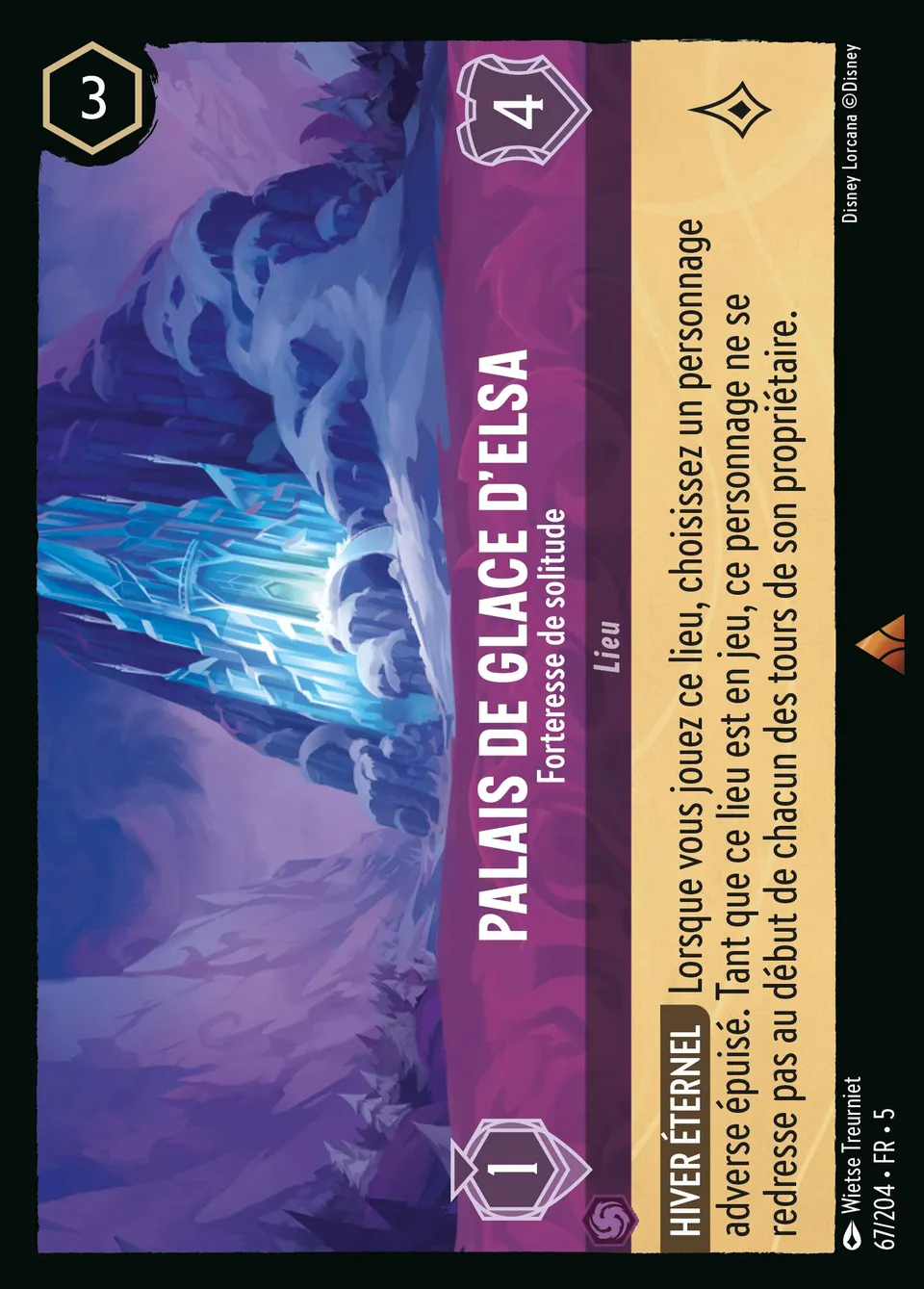 Palais de Glace d'Elsa - Forteresse de solitude from Shimmering Skies - Lorcana