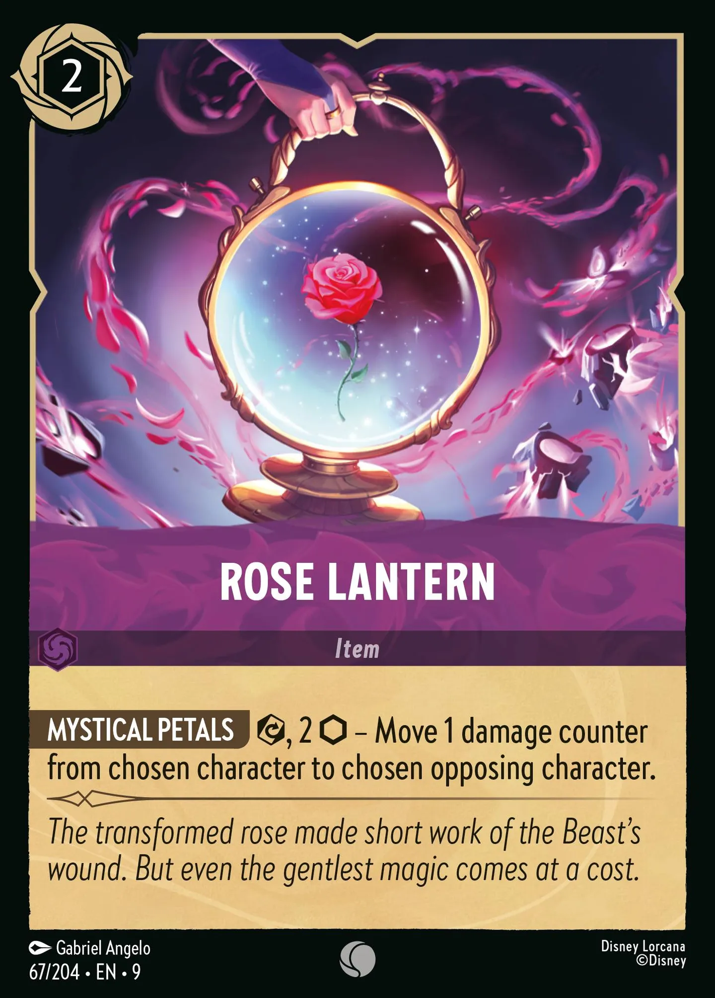 Rose Lantern — Fabled — Lorcana
