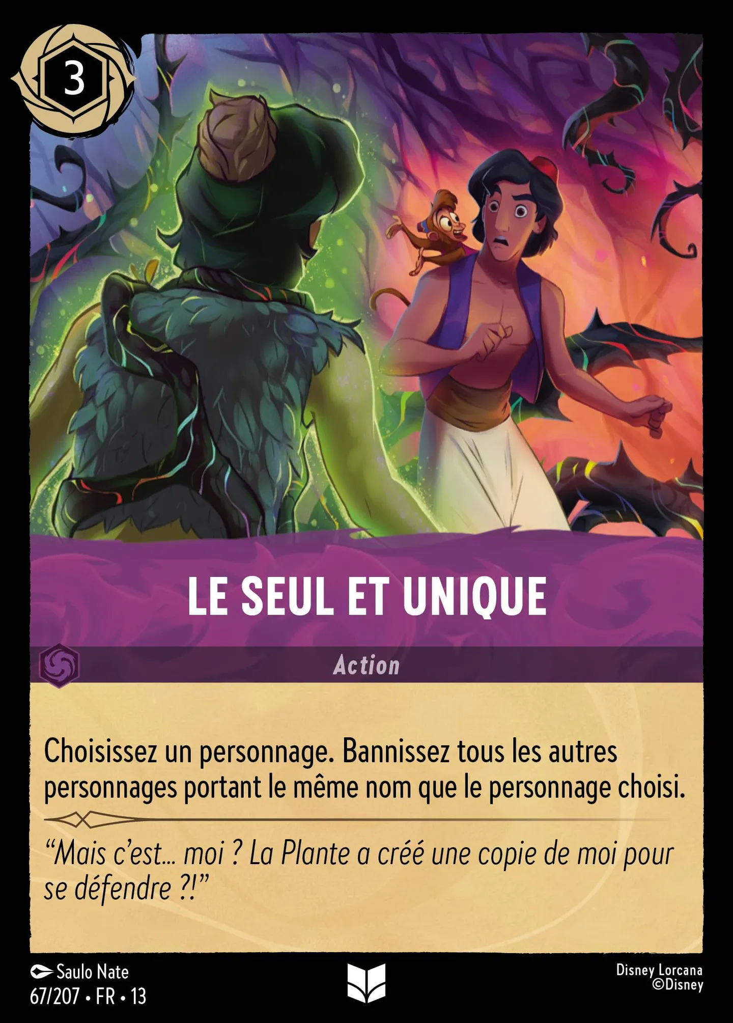 Le seul et unique — Attack of the Vine! — Lorcana