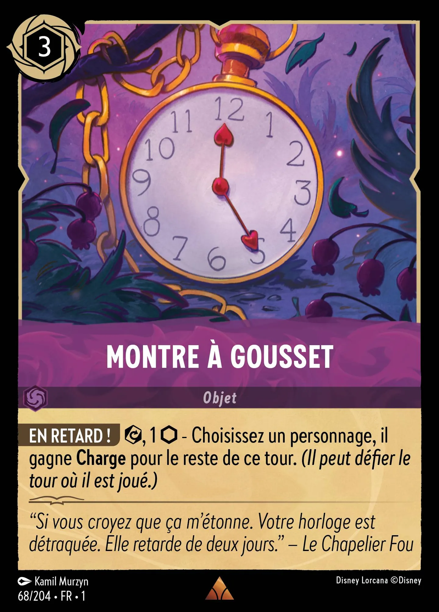Montre à gousset — The First Chapter — Lorcana