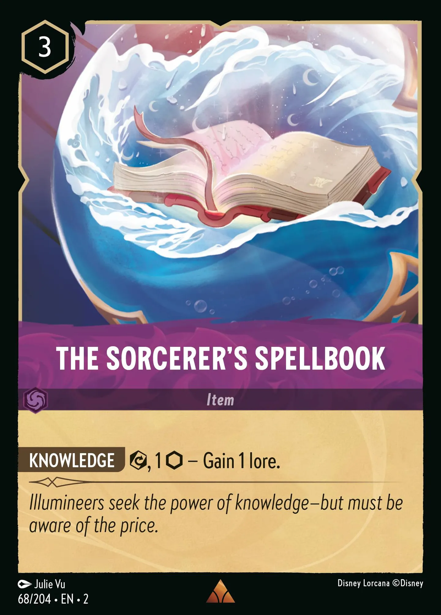 The Sorcerer's Spellbook — Rise of the Floodborn — Lorcana