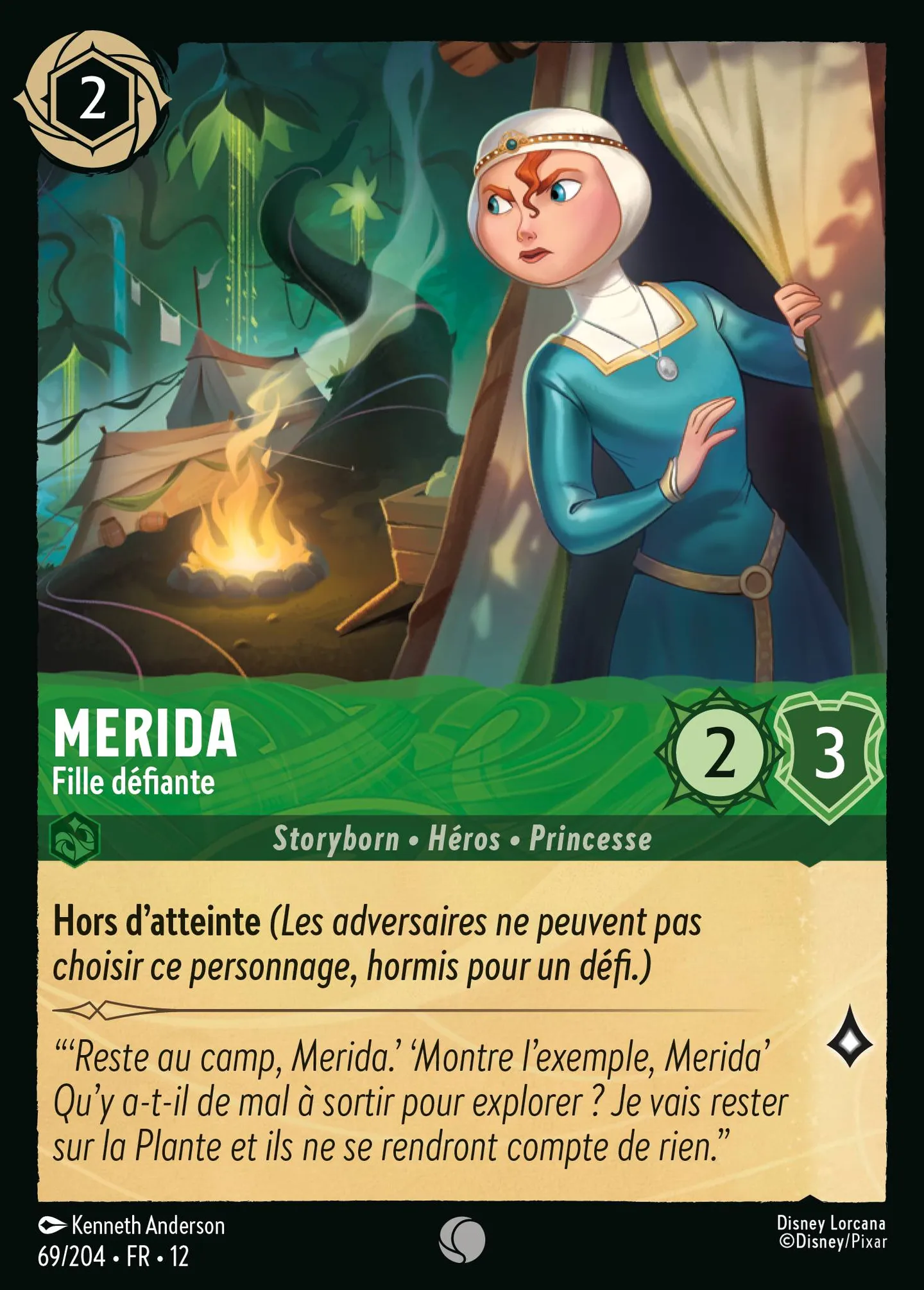 Merida - Fille défiante — Wilds Unknown — Lorcana