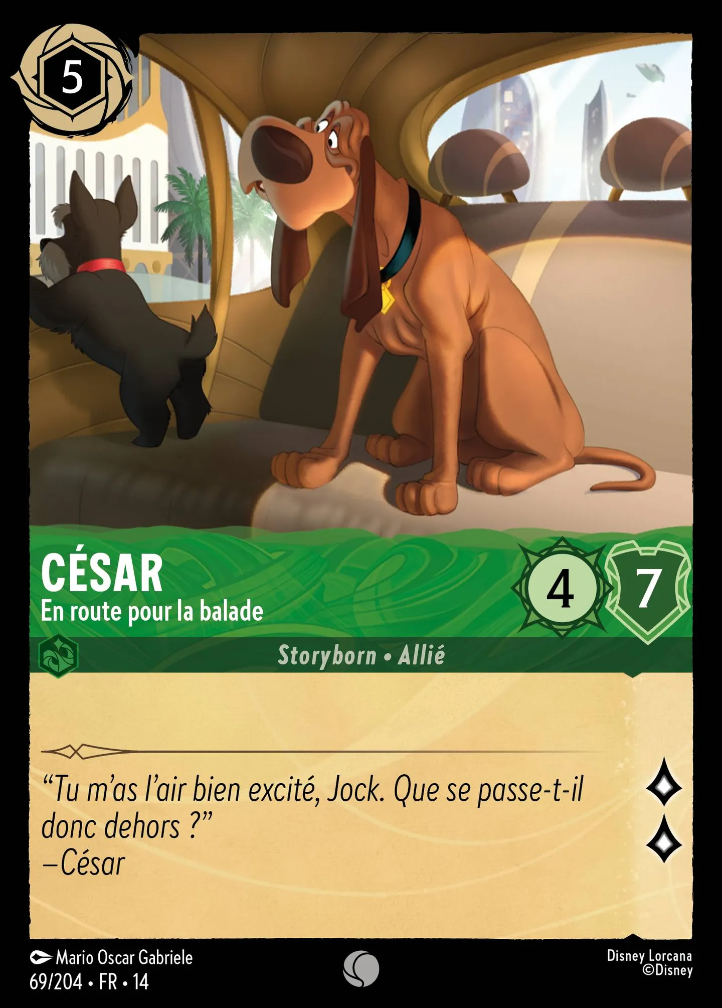 César - En route pour la balade — Hyperia City — Lorcana