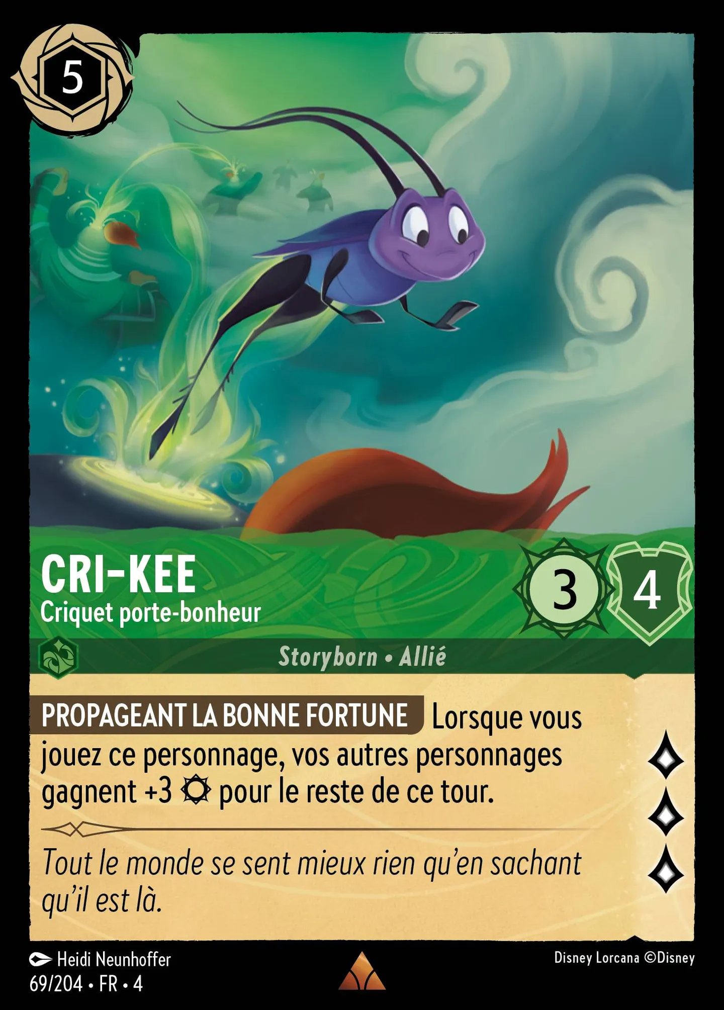 Cri-Kee - Criquet porte-bonheur — Ursula's Return — Lorcana