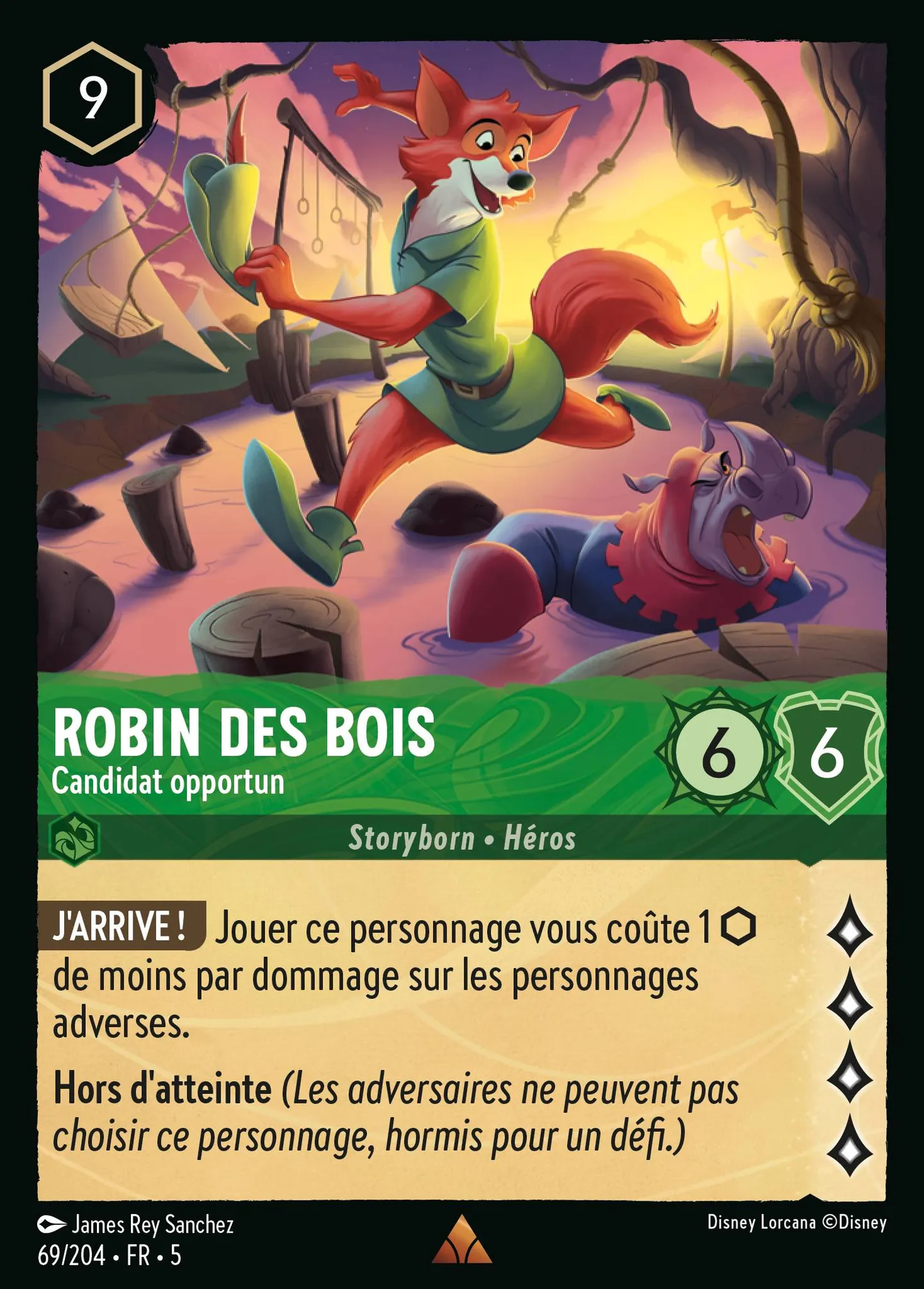 Robin des Bois - Candidat opportun — Shimmering Skies — Lorcana