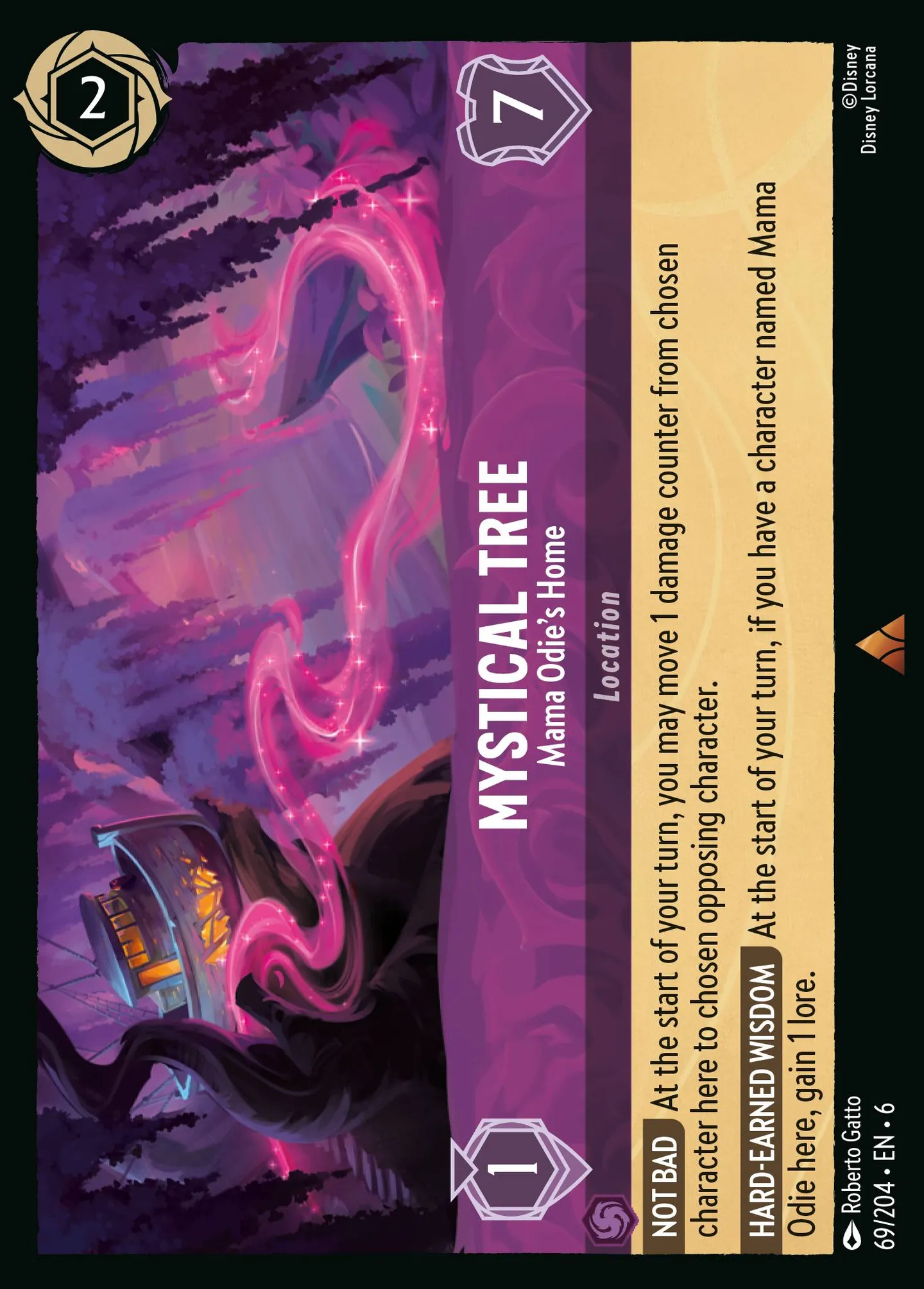 Arbre mystique - Maison de Mama Odie — Azurite Sea — Lorcana