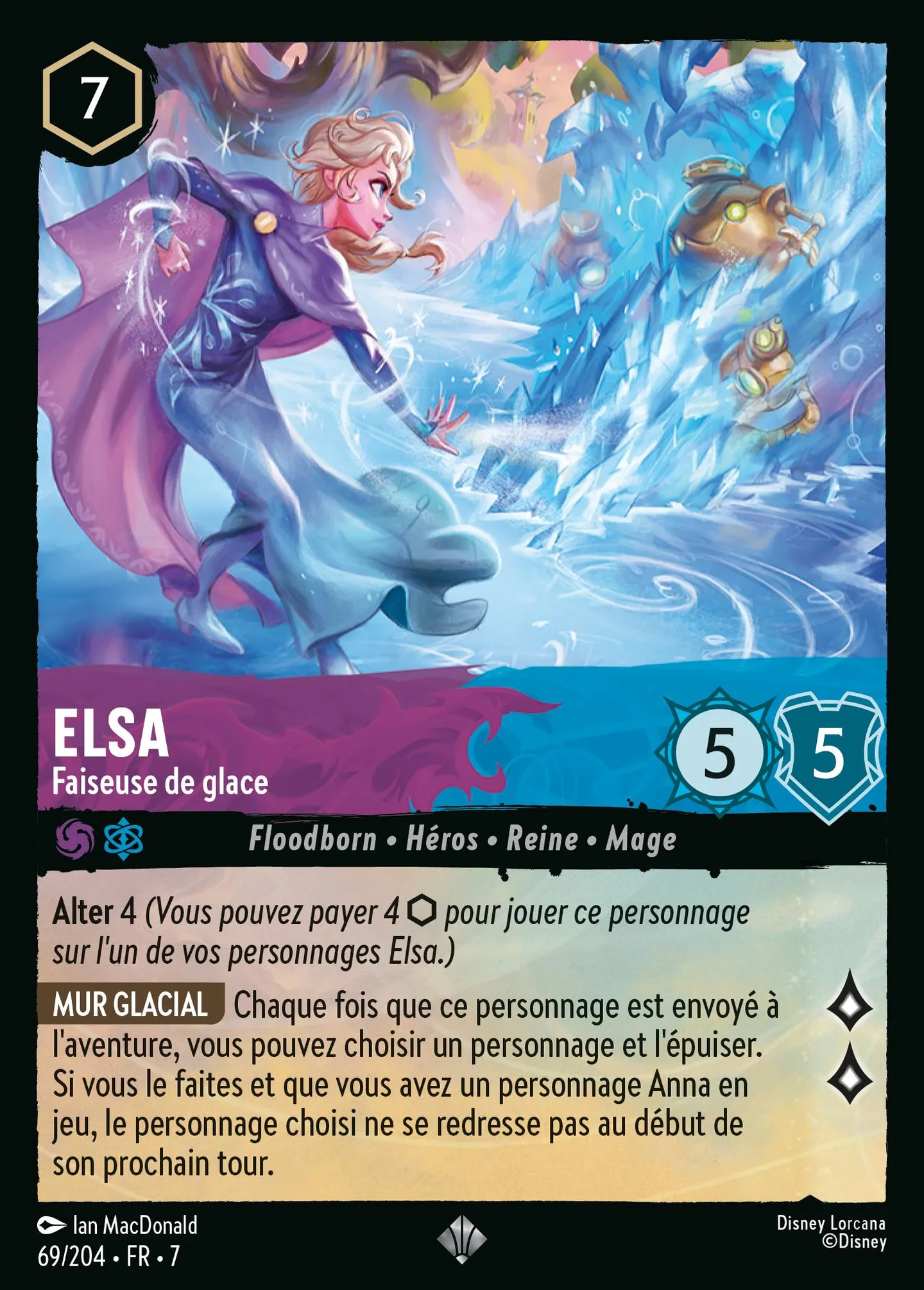 Elsa - Faiseuse de glace — Archazia's Island — Lorcana