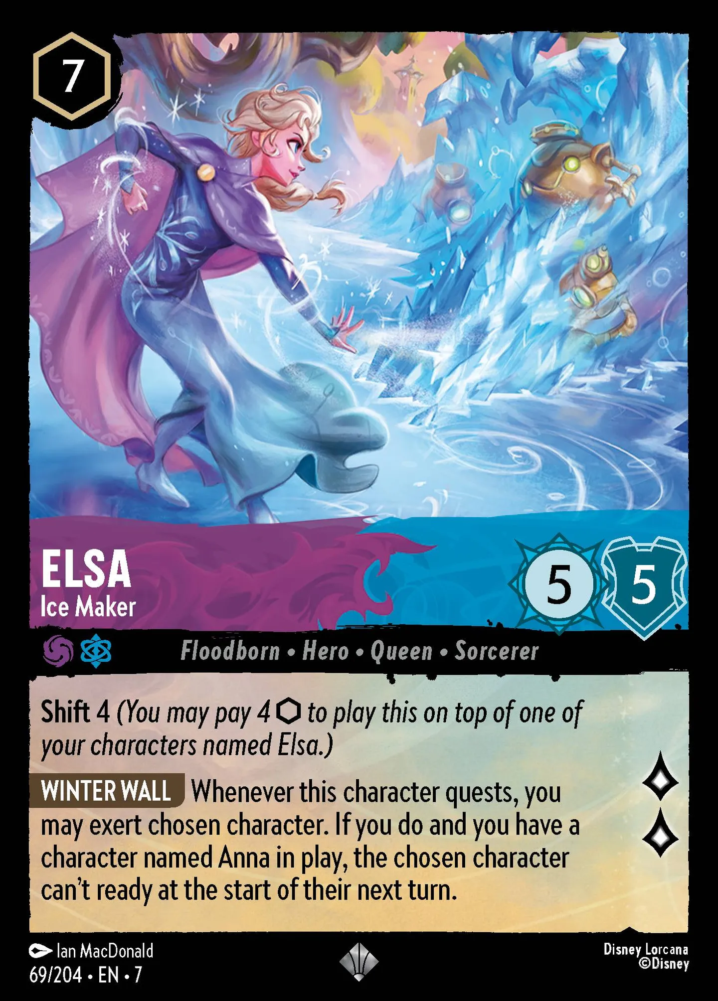 Elsa - Ice Maker — Archazia's Island — Lorcana