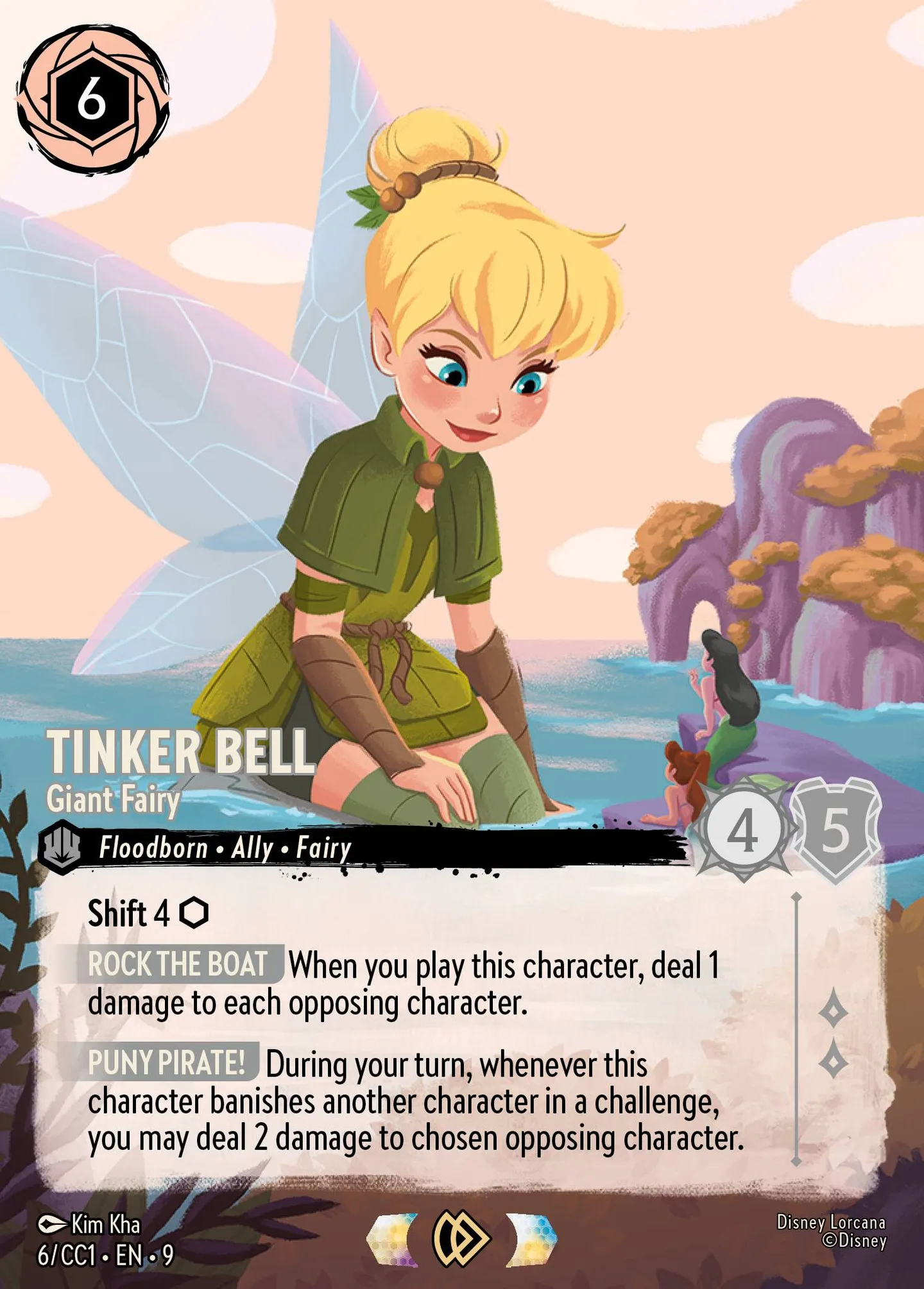 Tinker Bell - Giant Fairy — Curator's Collection: Heroines Edition — Lorcana