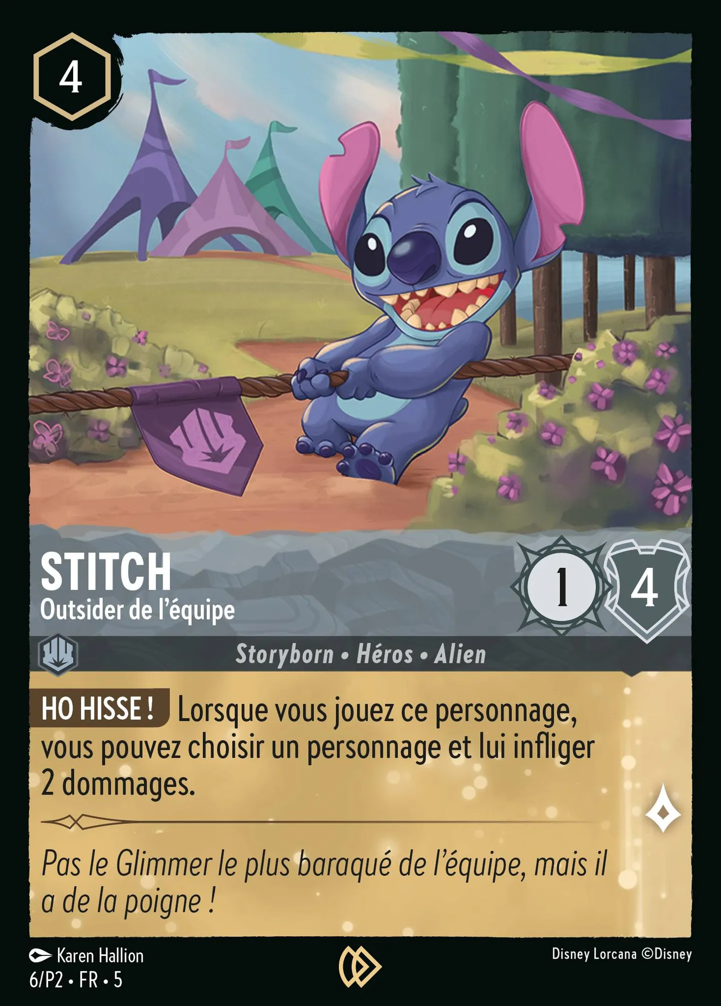 Stitch - Outsider de l'équipe — Promos - Year 2 — Lorcana