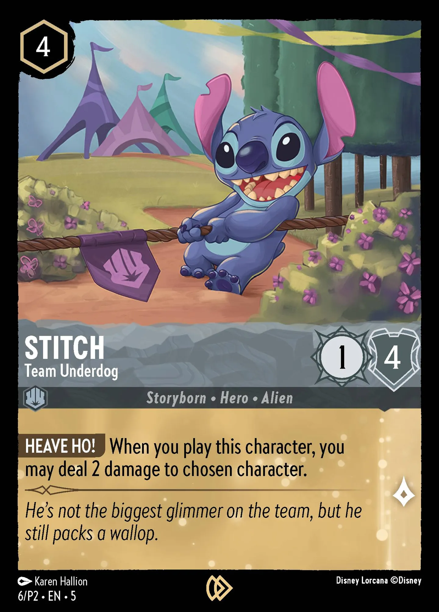 Stitch - Team Underdog — Promos - Year 2 — Lorcana