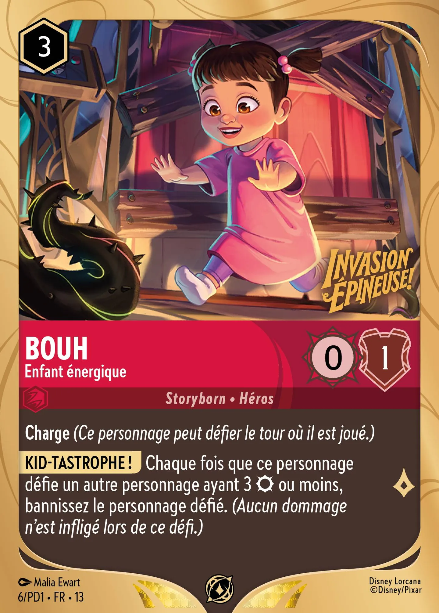 Bouh - Enfant énergique — Prerelease Promos — Lorcana