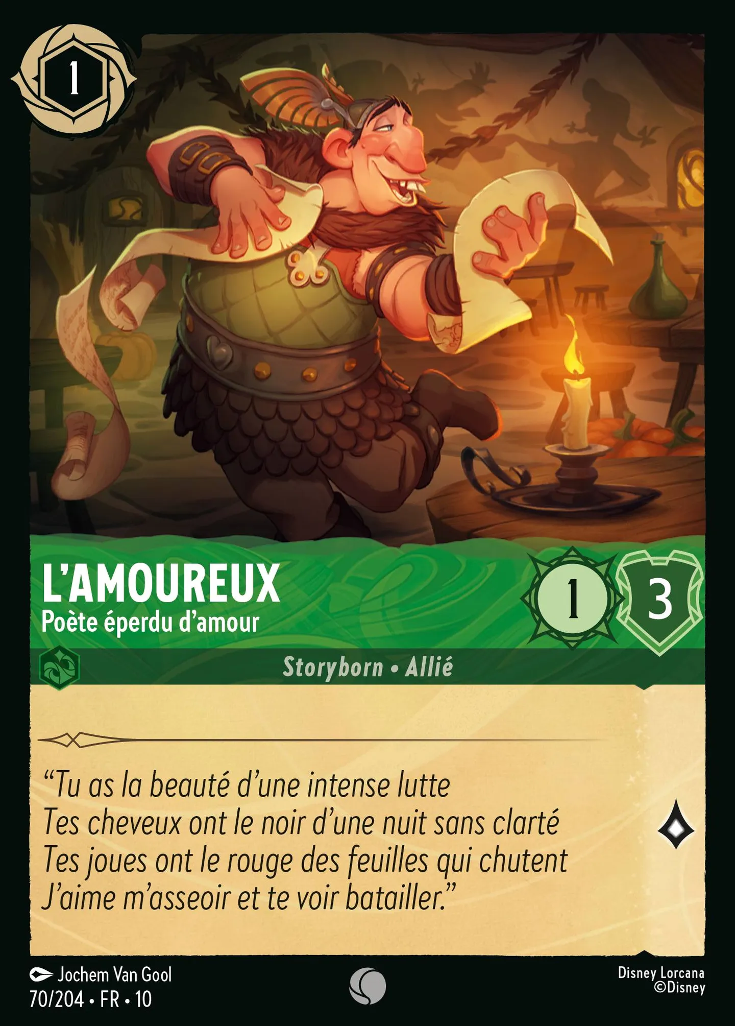 L'amoureux - Poète éperdu d'amour — Whispers in the Well — Lorcana