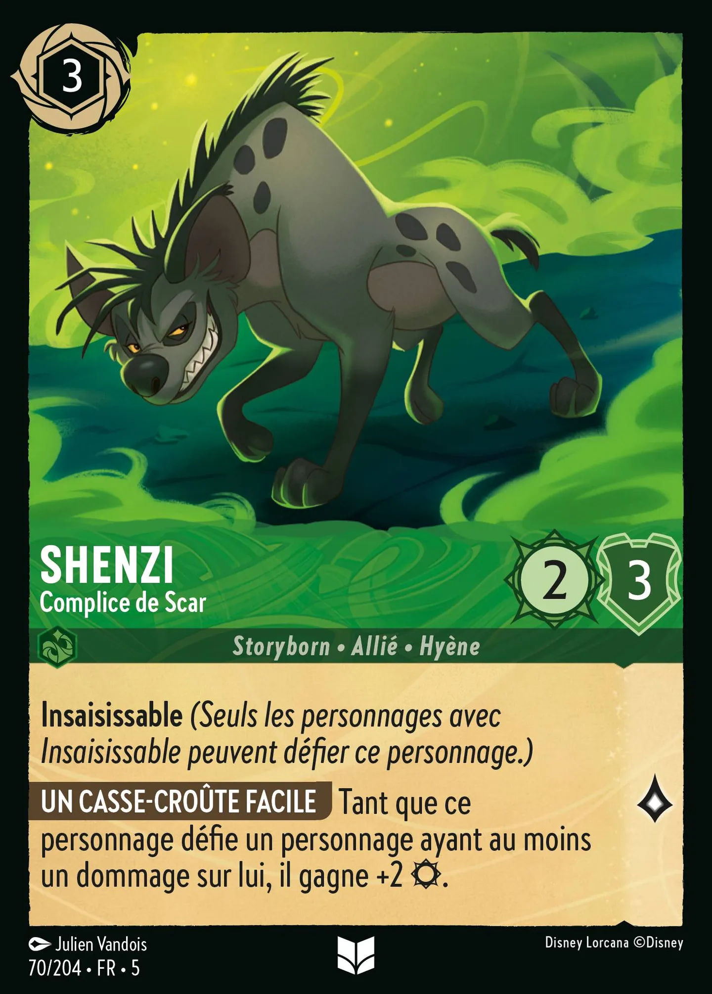 Shenzi - Complice de Scar — Shimmering Skies — Lorcana