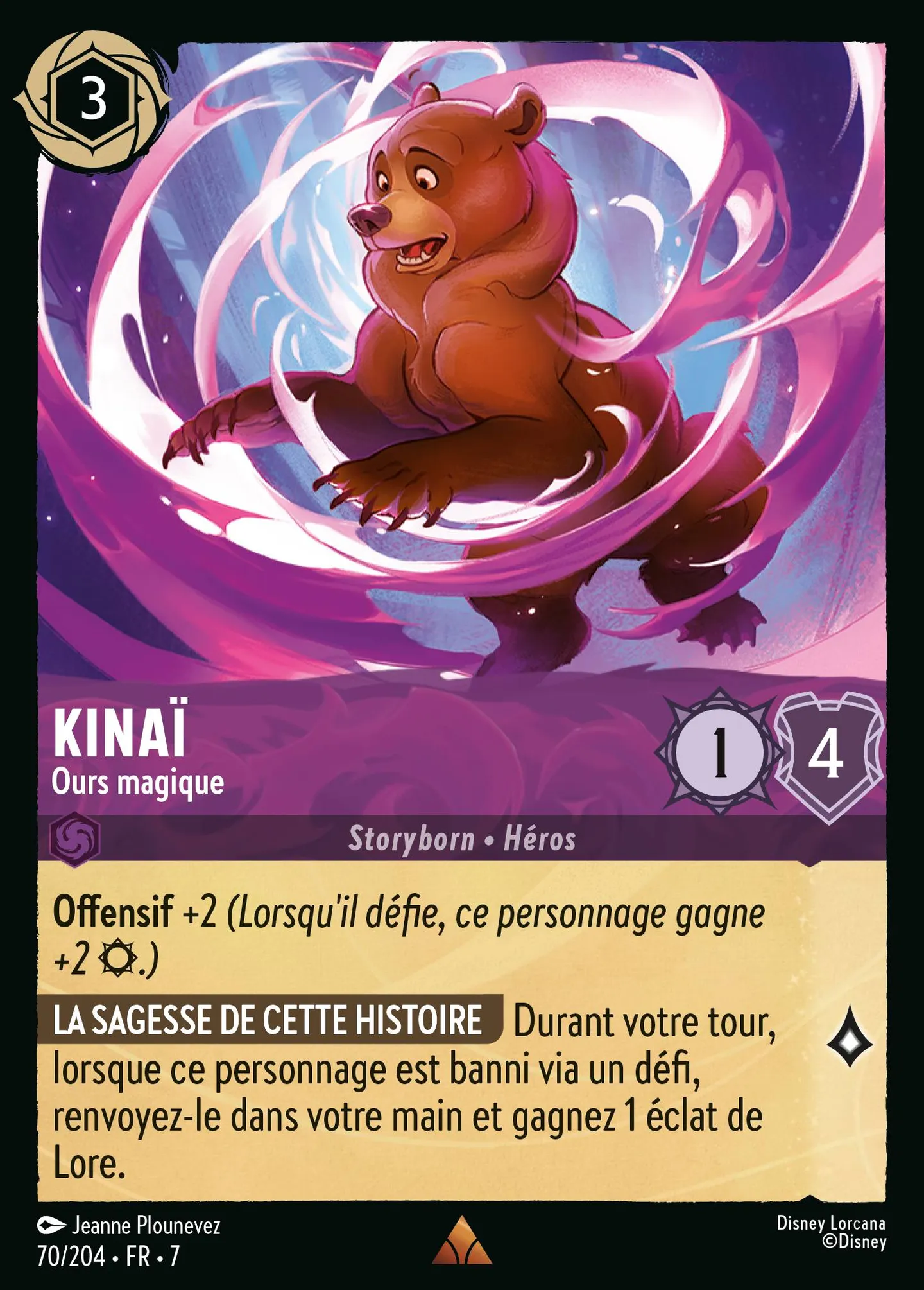 Kinaï - Ours magique — Archazia's Island — Lorcana