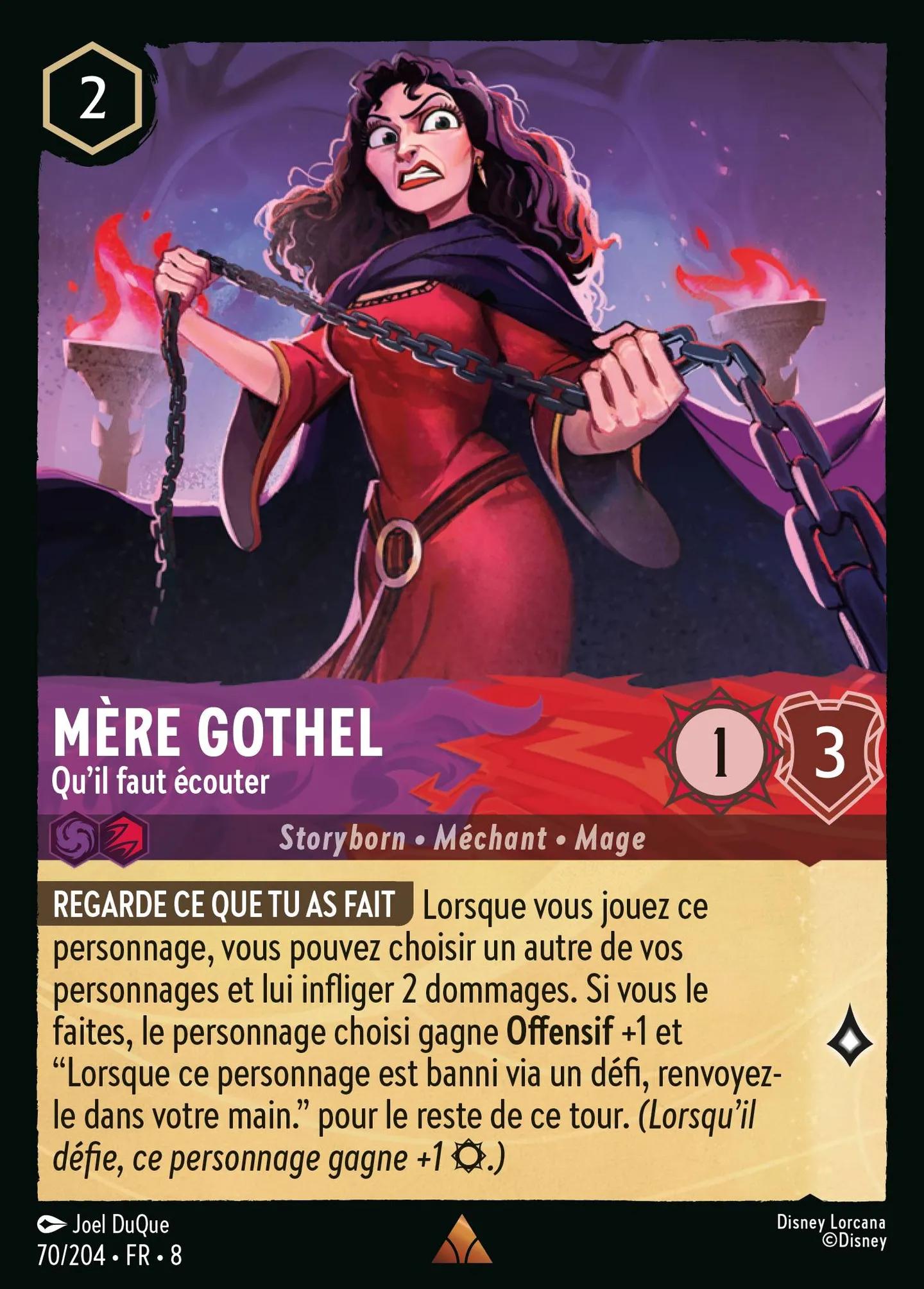 Mère Gothel - Qu'il faut écouter — The Reign of Jafar — Lorcana