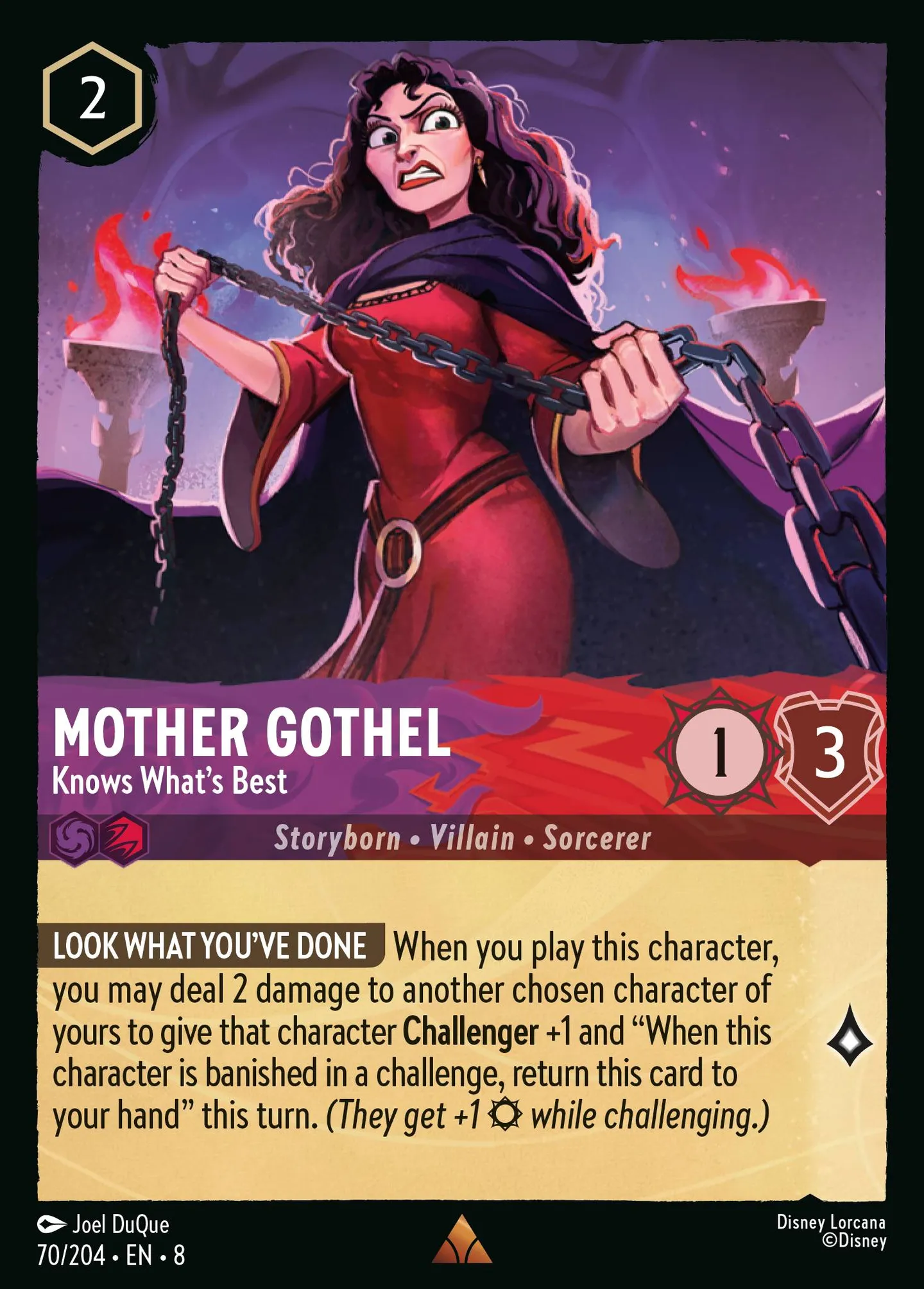Mère Gothel - Qu'il faut écouter — The Reign of Jafar — Lorcana