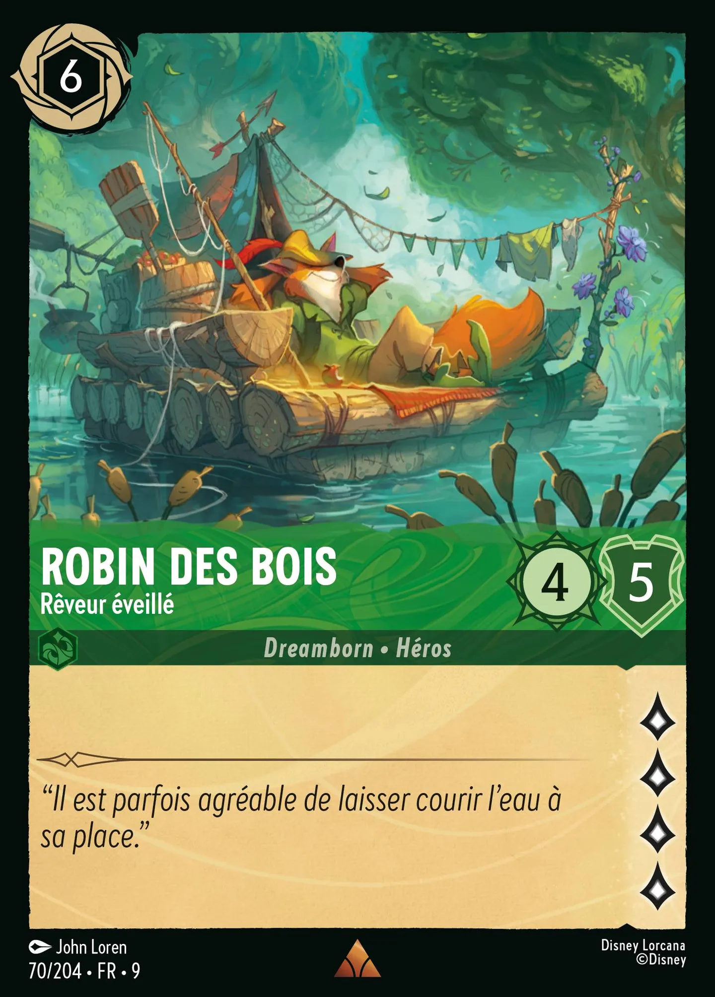 Robin des Bois - Rêveur éveillé — Fabled — Lorcana