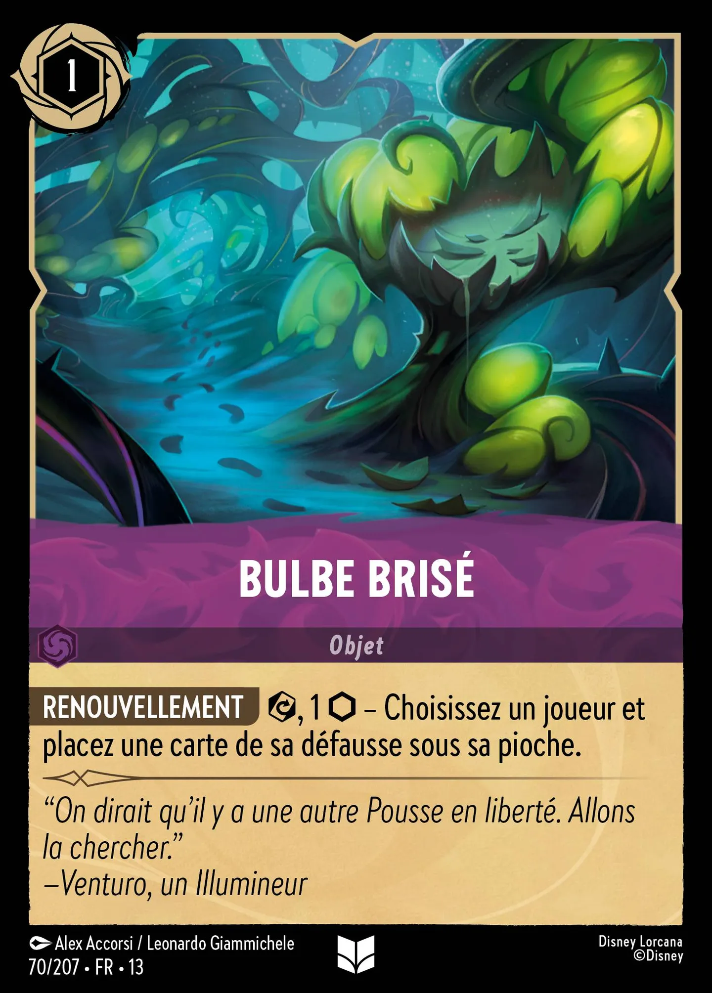 Bulbe brisé — Attack of the Vine! — Lorcana