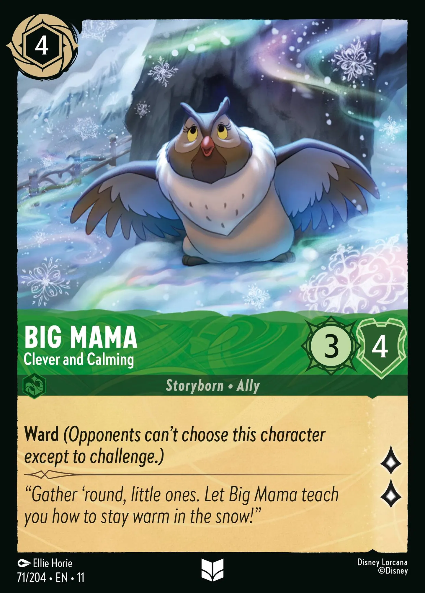 Big Mama - Clever and Calming — Winterspell — Lorcana