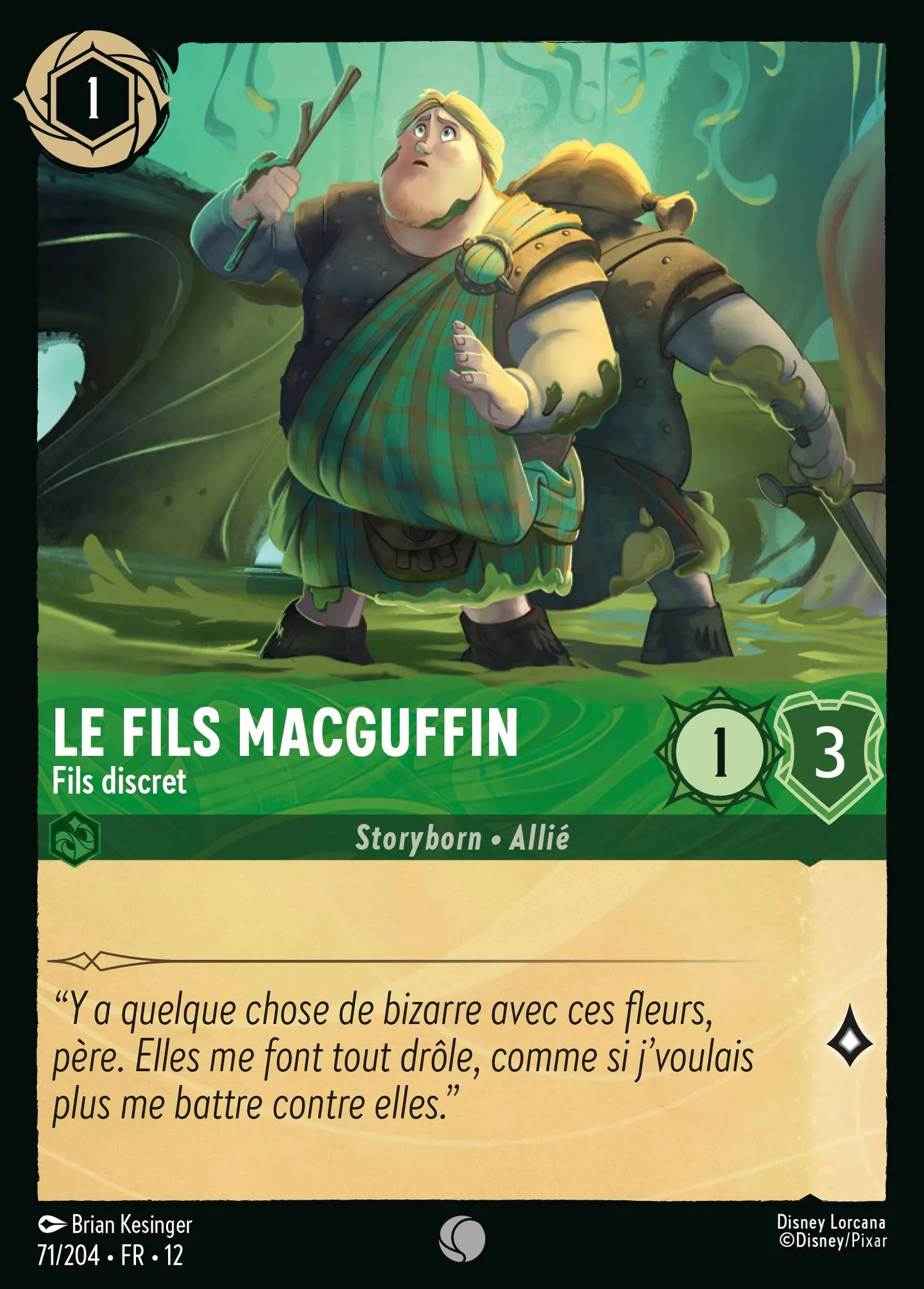 Le fils MacGuffin - Fils discret — Wilds Unknown — Lorcana
