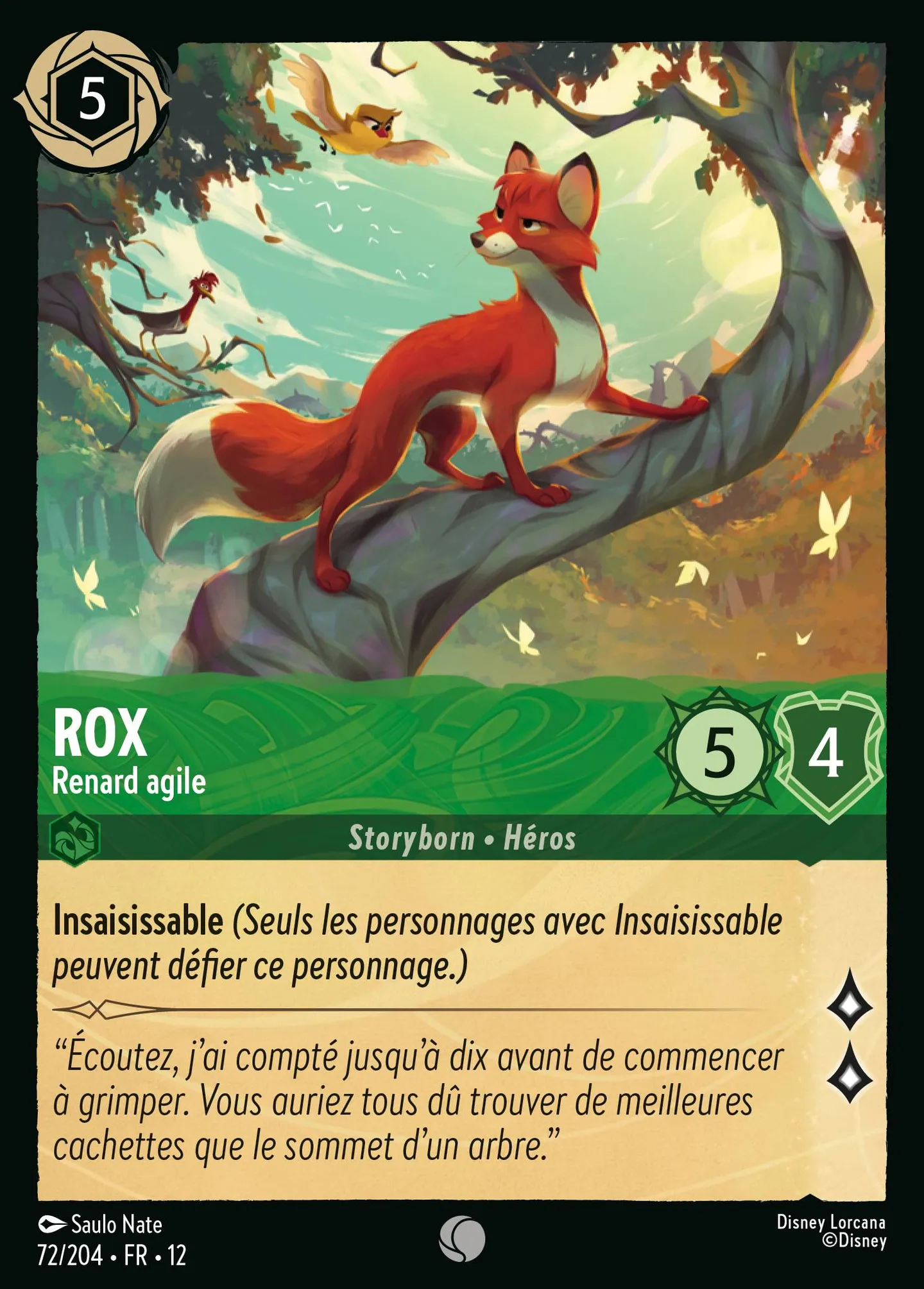 Rox - Renard agile — Wilds Unknown — Lorcana