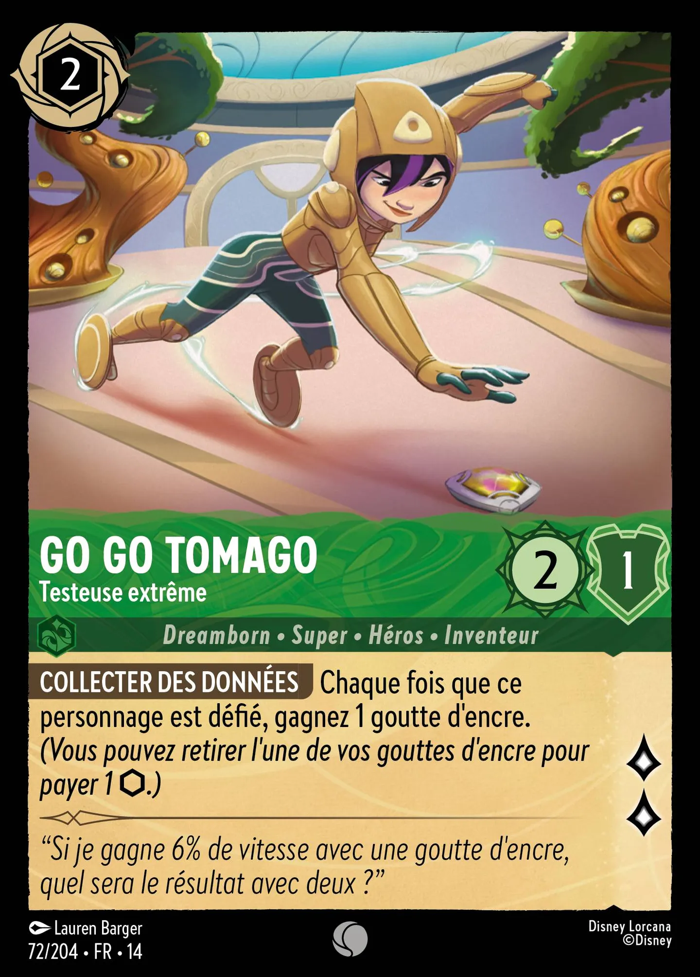 Go Go Tomago - Testeuse extrême — Hyperia City — Lorcana