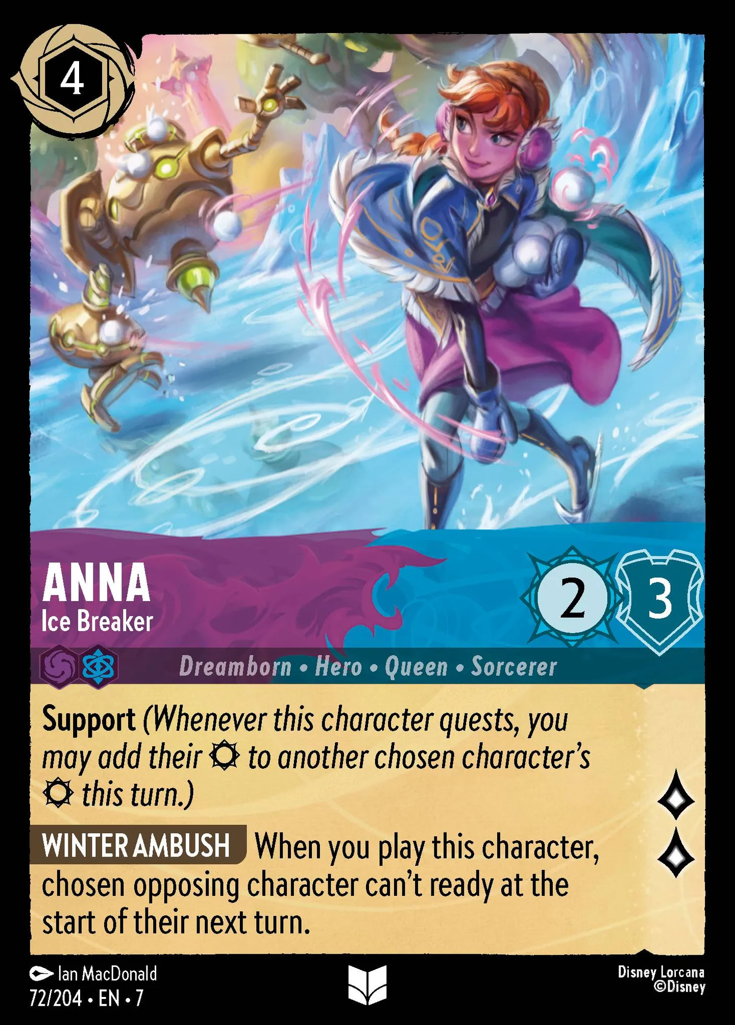 Anna - Ice Breaker — Archazia's Island — Lorcana