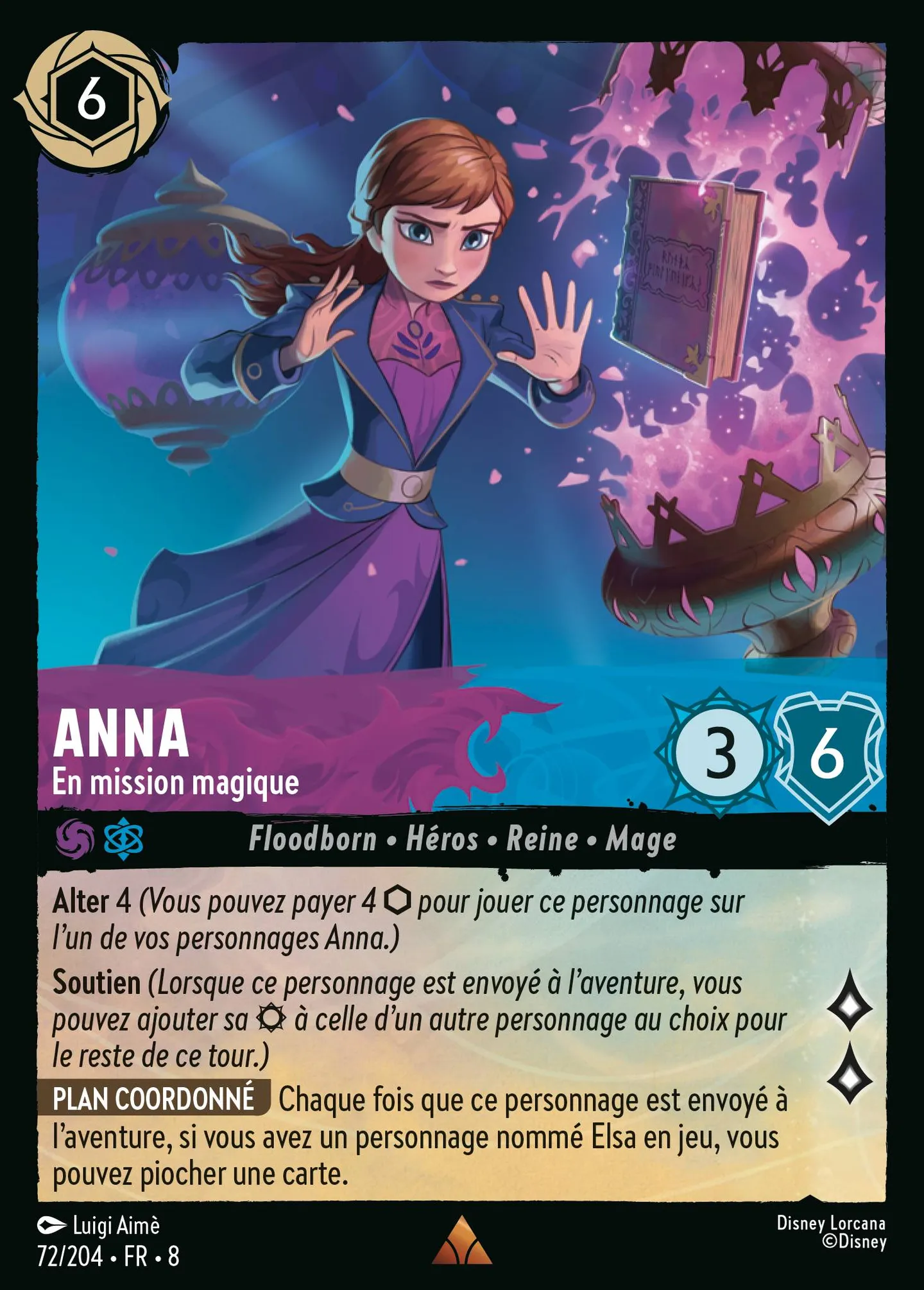 Anna - En mission magique — The Reign of Jafar — Lorcana