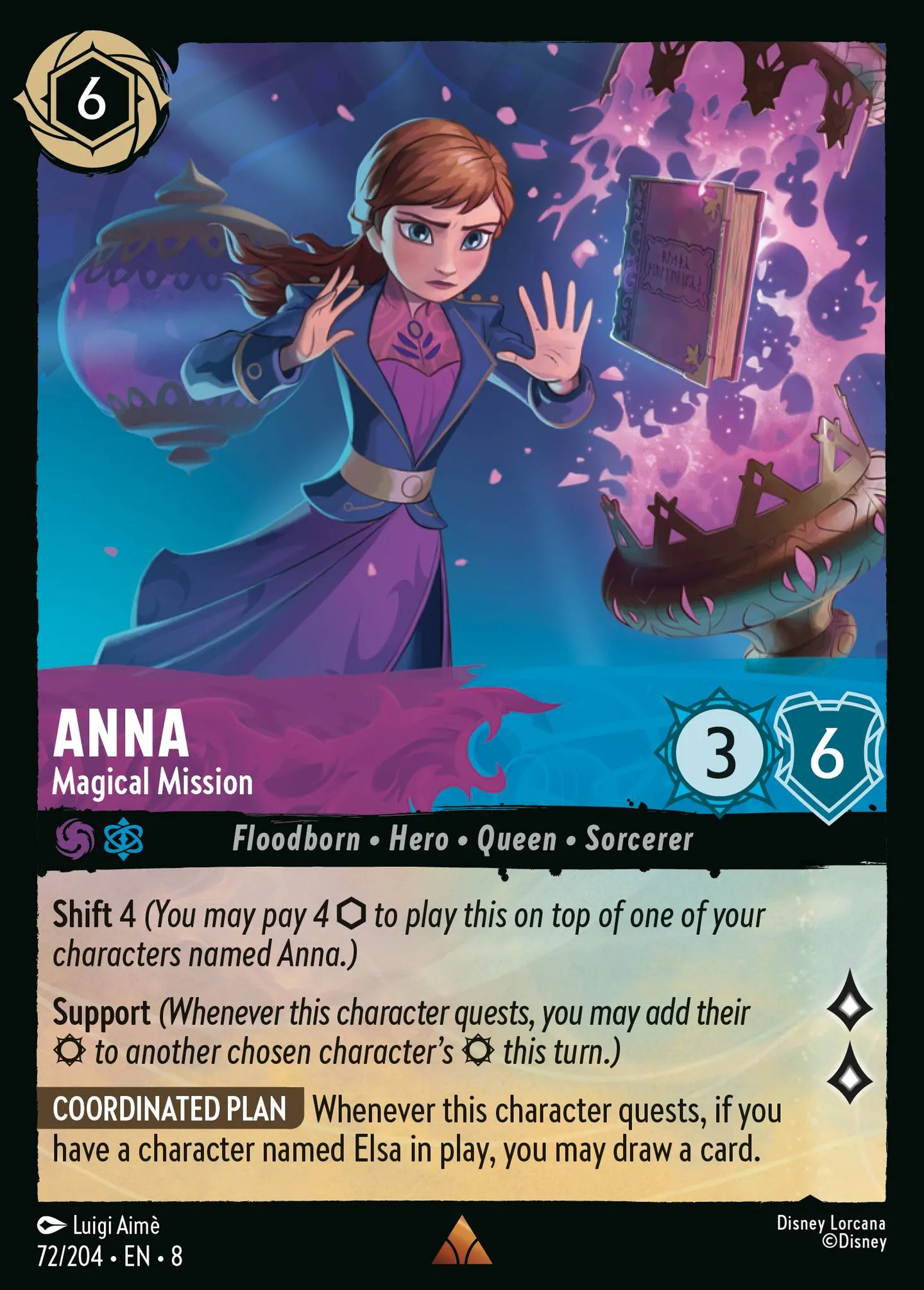 Anna - Magical Mission — The Reign of Jafar — Lorcana