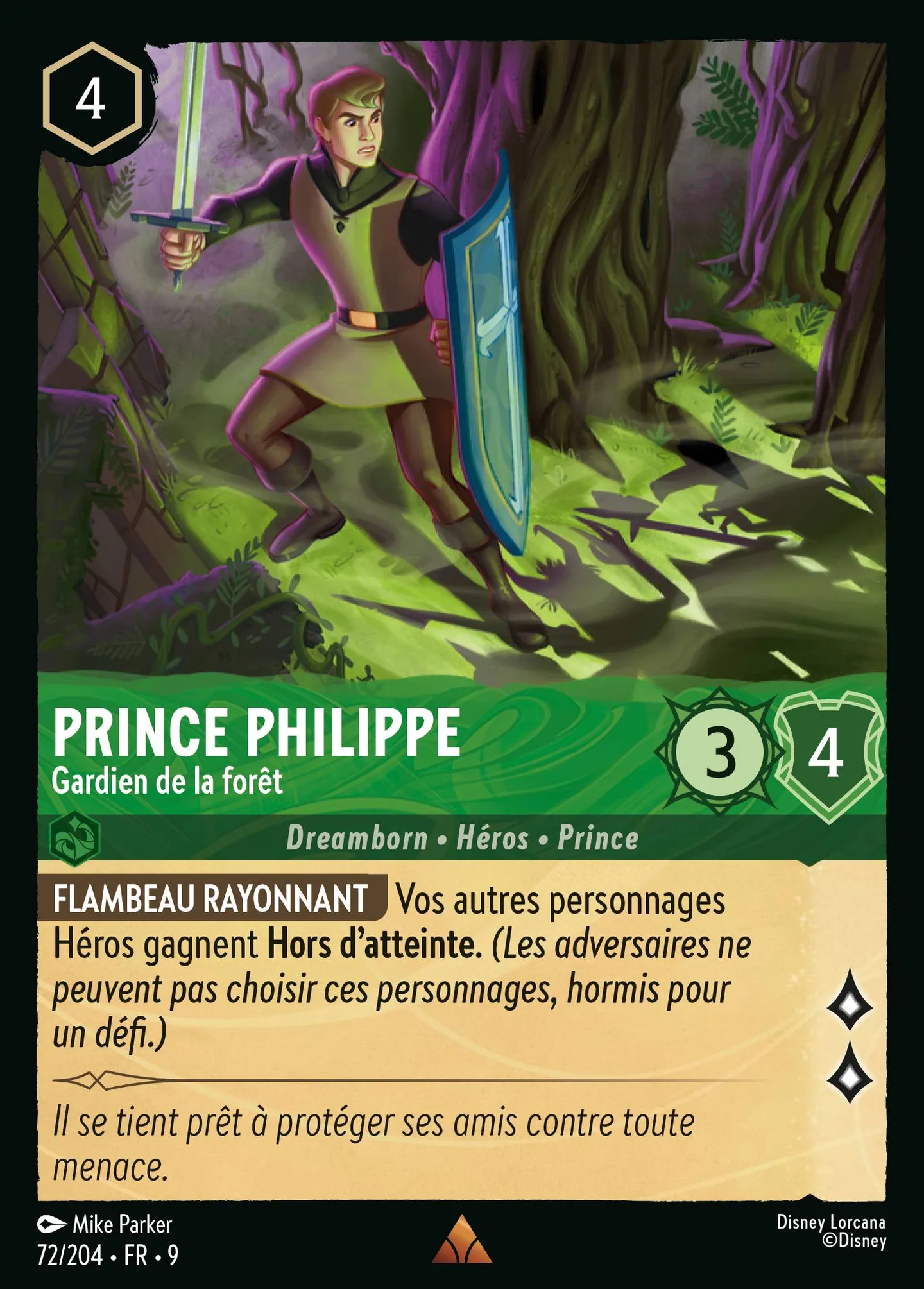 Prince Philippe - Gardien de la forêt — Fabled — Lorcana