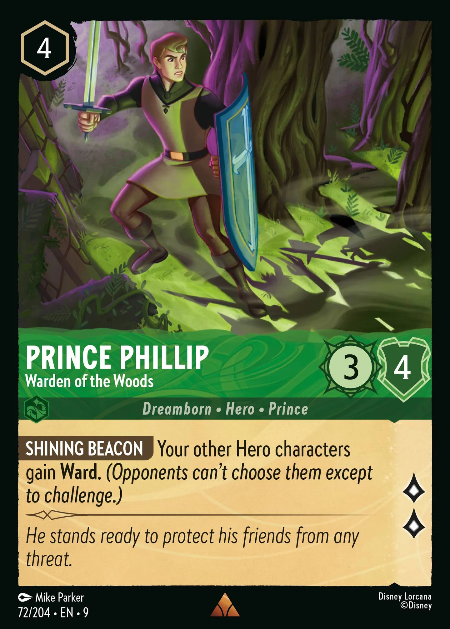 Prince Philippe - Gardien de la forêt — Fabled — Lorcana
