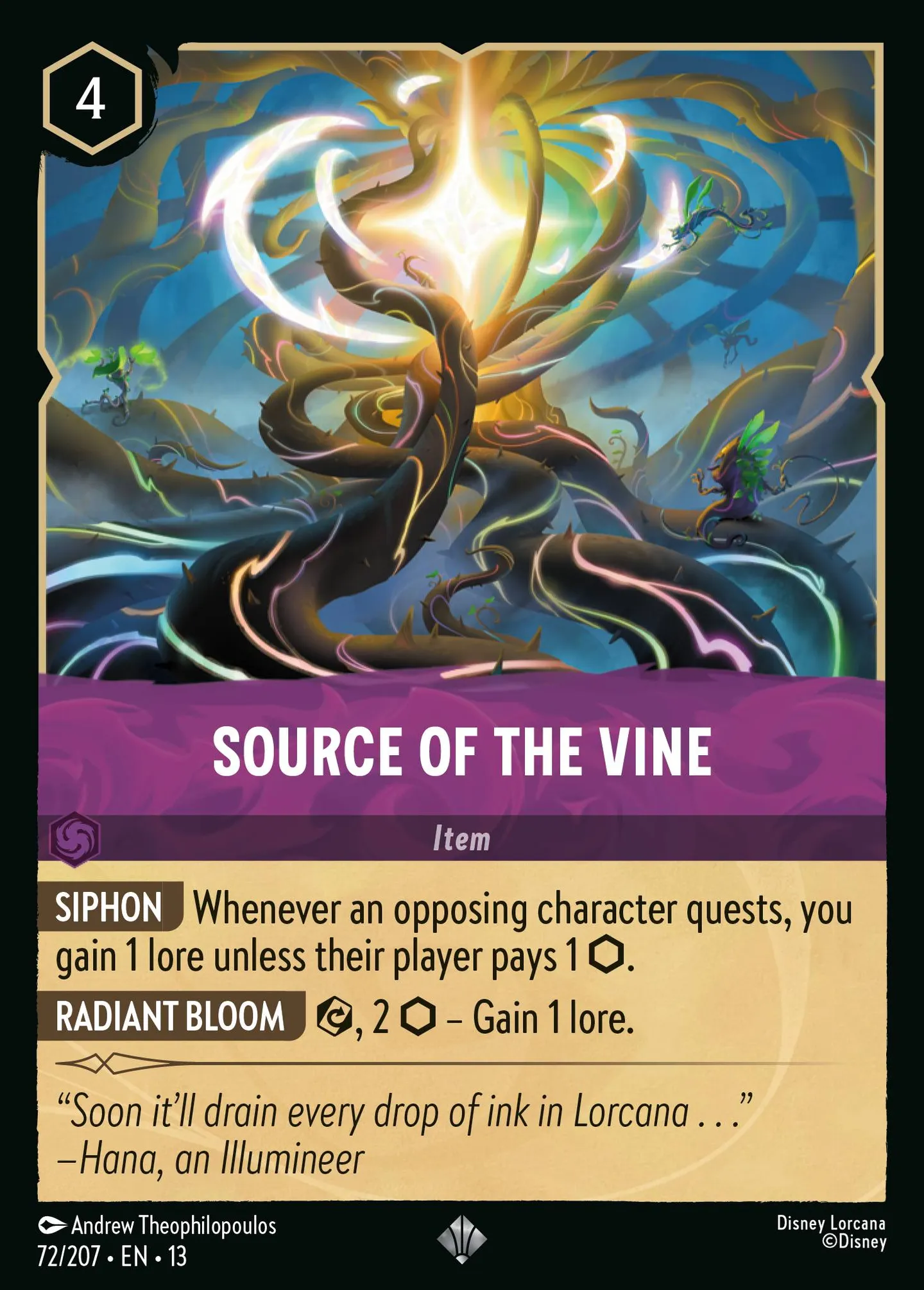 Source de la Plante — Attack of the Vine! — Lorcana