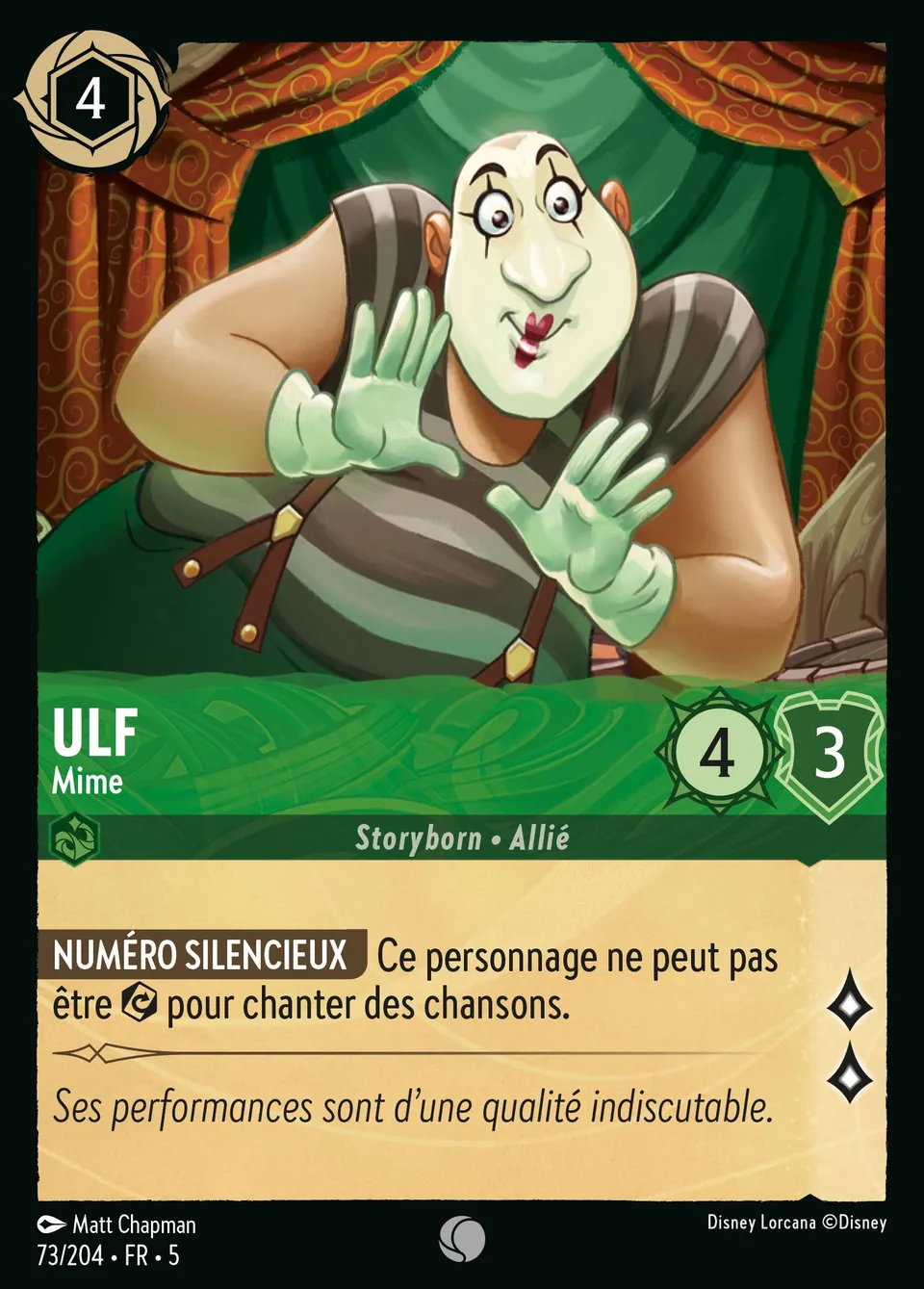 Ulf - Mime from Shimmering Skies - Lorcana